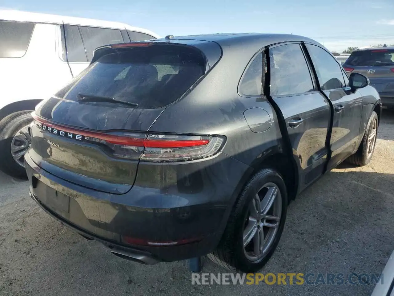 3 Photograph of a damaged car WP1AA2A57LLB07233 PORSCHE MACAN 2020
