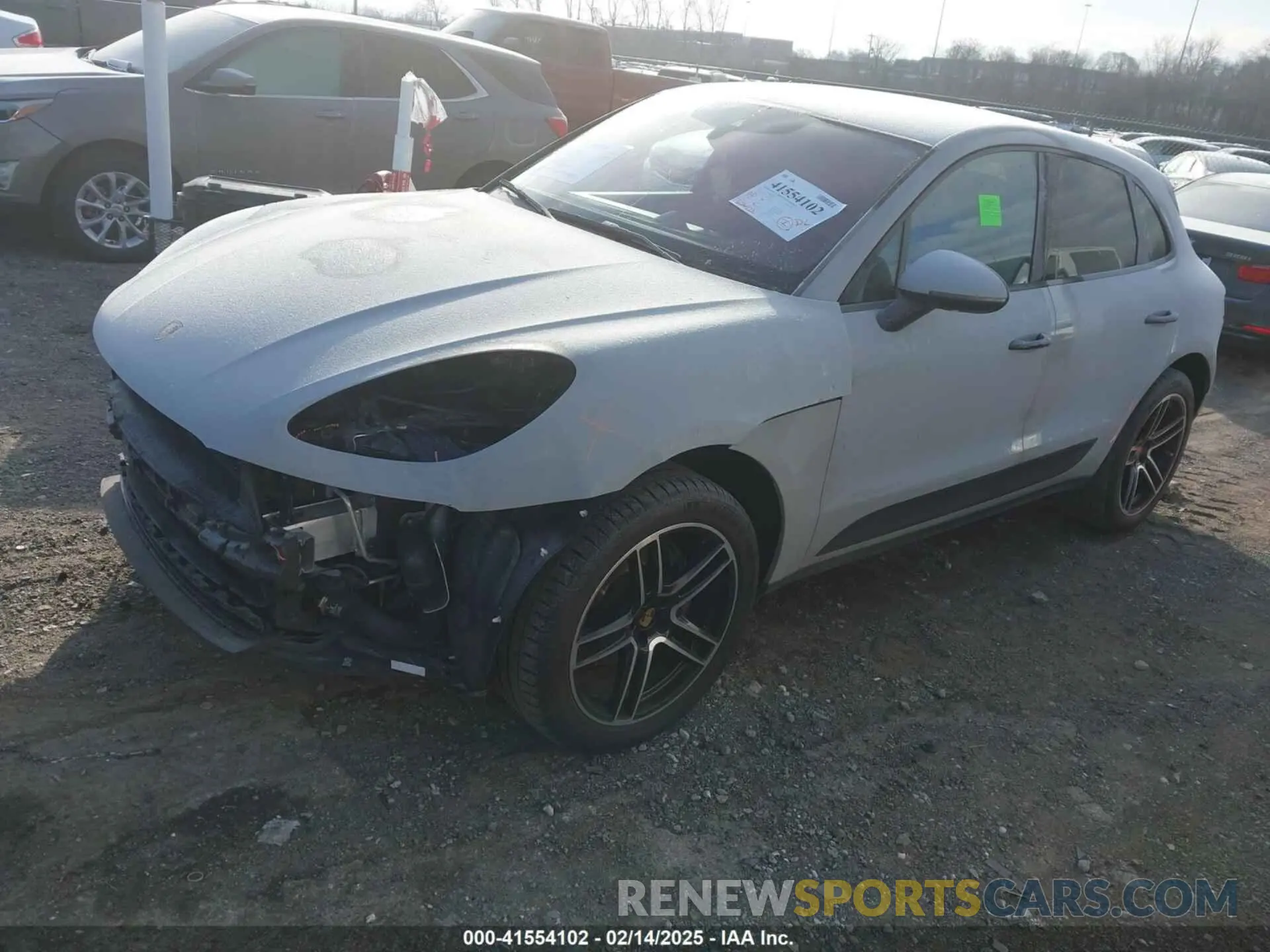 2 Photograph of a damaged car WP1AA2A57LLB14764 PORSCHE MACAN 2020