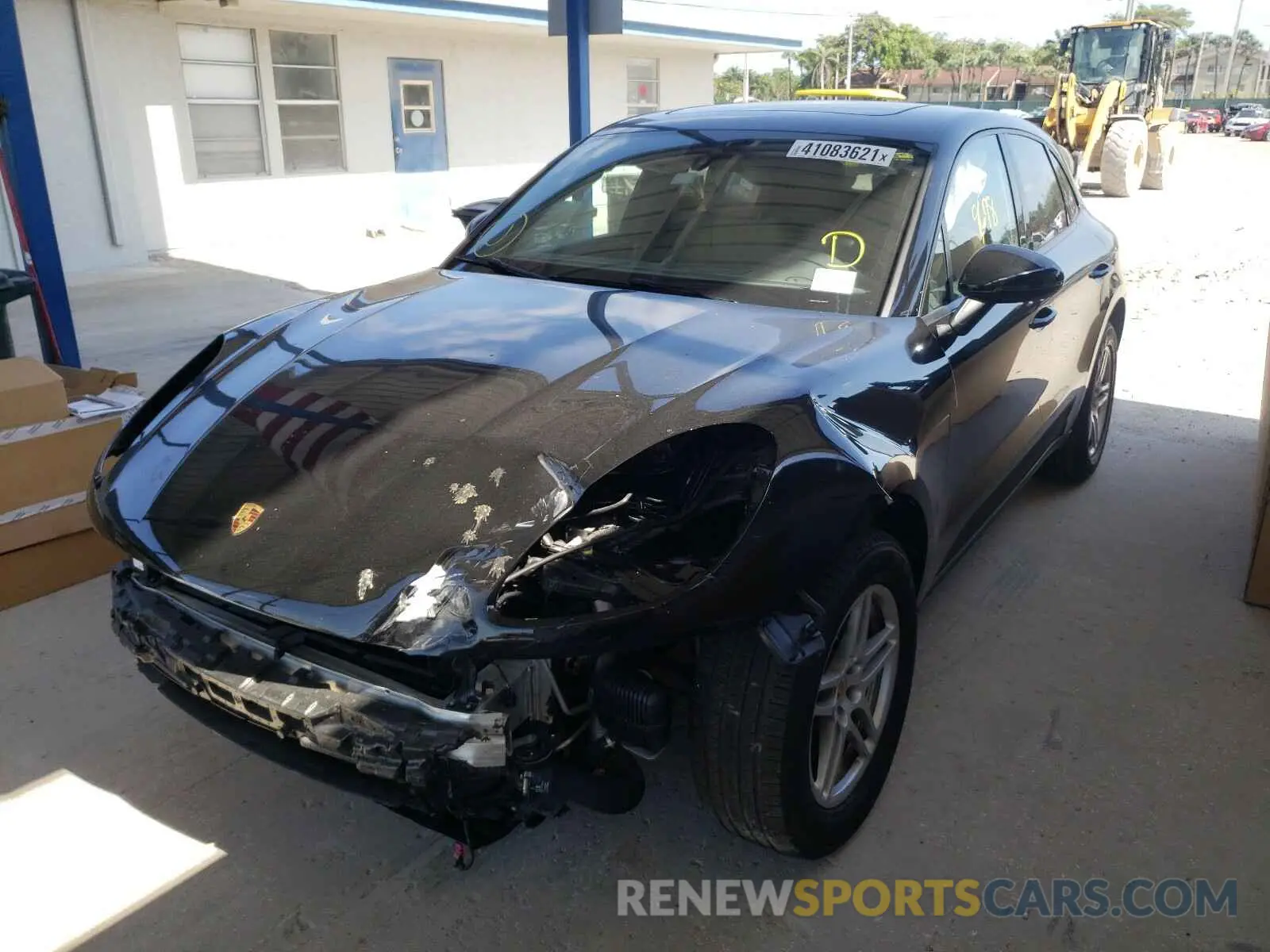 2 Photograph of a damaged car WP1AA2A58LLB07449 PORSCHE MACAN 2020