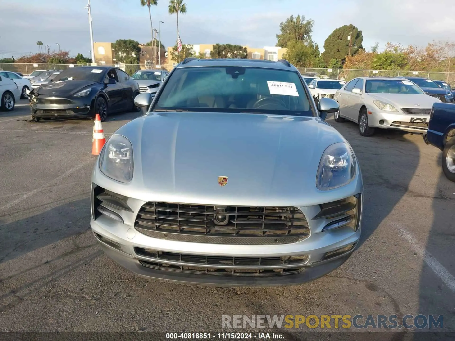 12 Фотография поврежденного автомобиля WP1AA2A58LLB09458 PORSCHE MACAN 2020