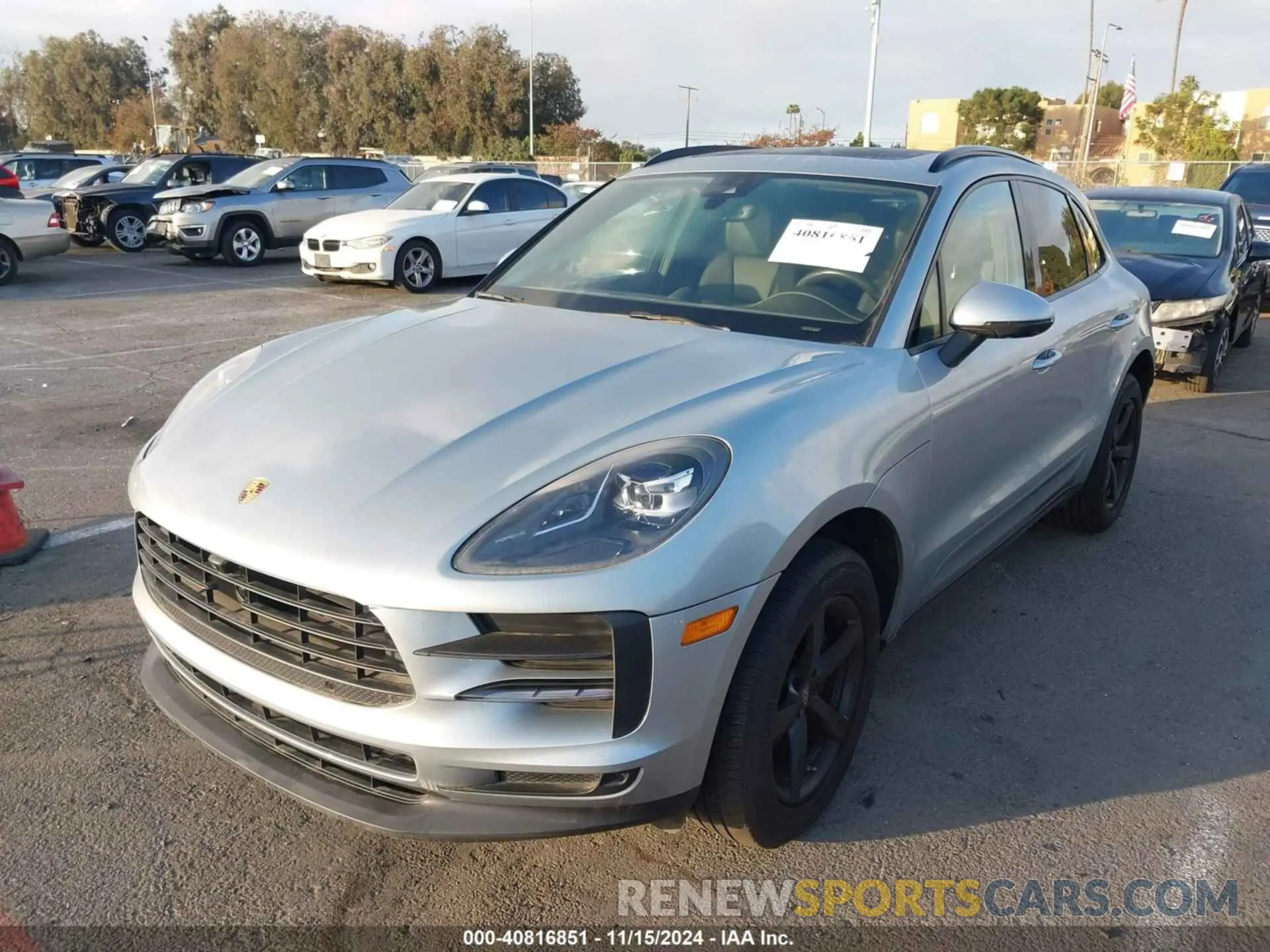 6 Фотография поврежденного автомобиля WP1AA2A58LLB09458 PORSCHE MACAN 2020