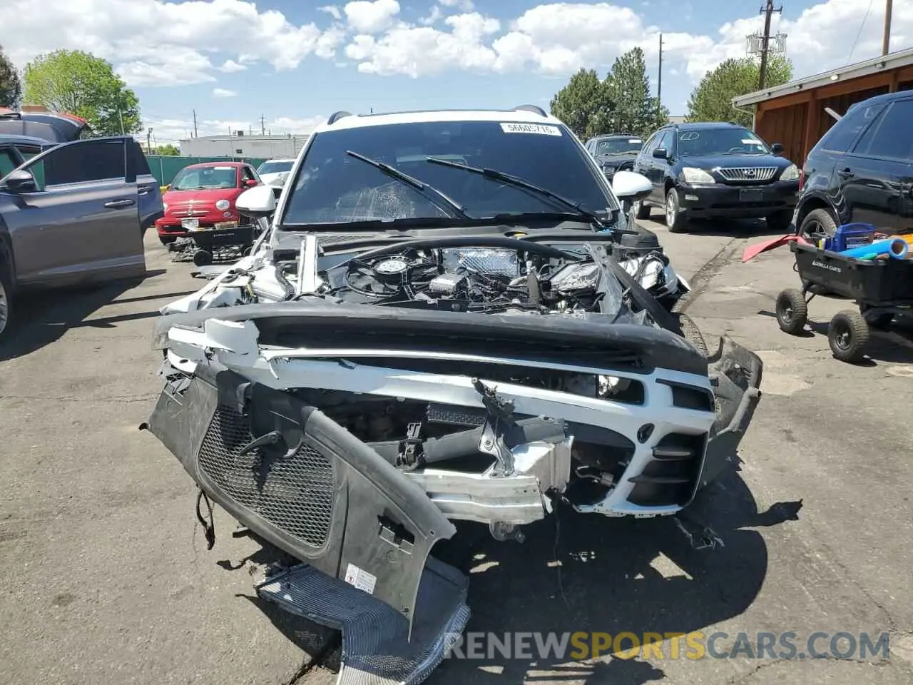 5 Photograph of a damaged car WP1AA2A58LLB12523 PORSCHE MACAN 2020