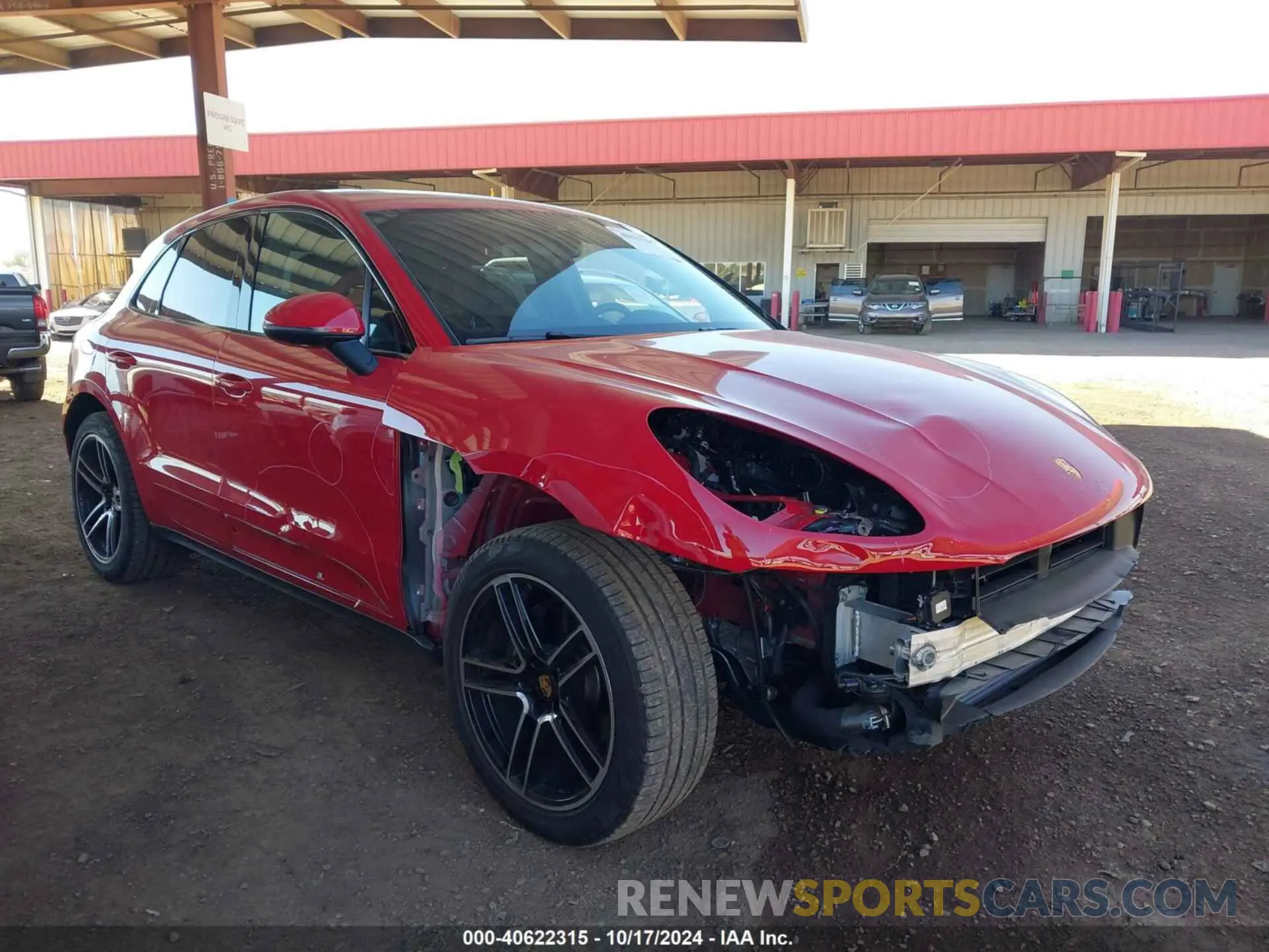 1 Photograph of a damaged car WP1AA2A58LLB13252 PORSCHE MACAN 2020