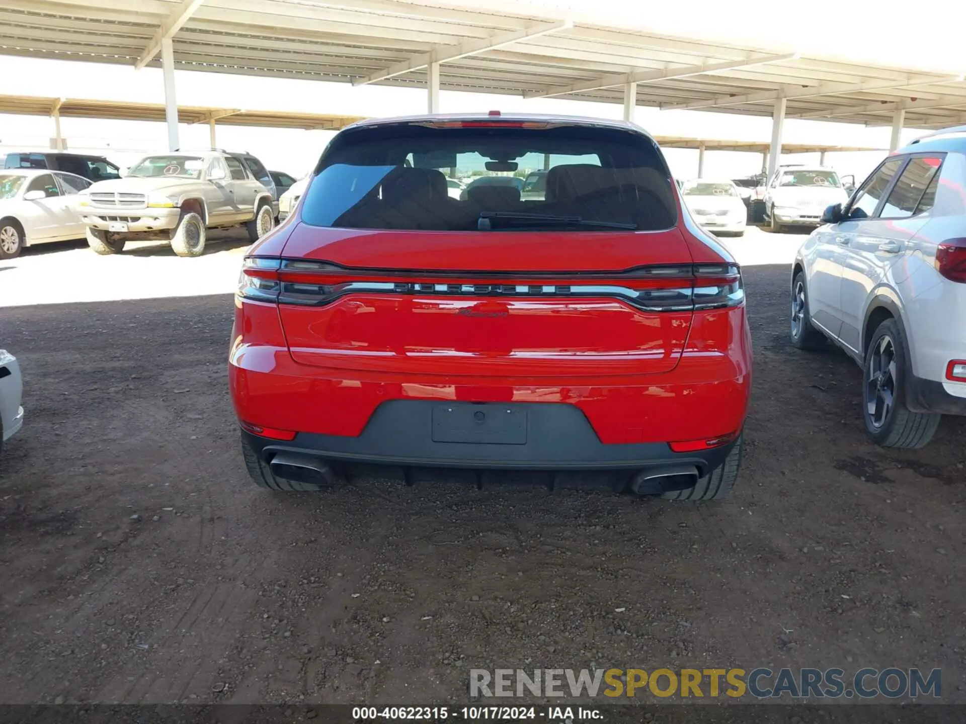 16 Photograph of a damaged car WP1AA2A58LLB13252 PORSCHE MACAN 2020
