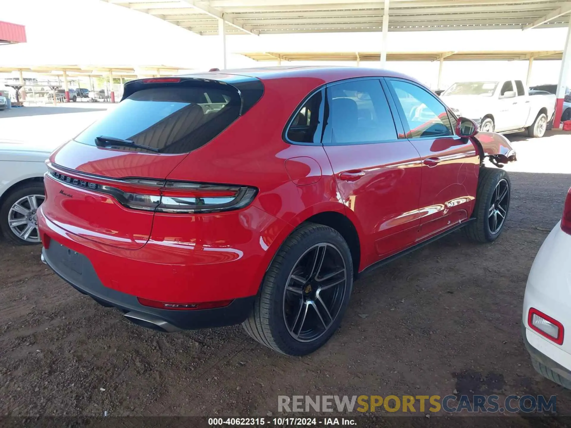 4 Photograph of a damaged car WP1AA2A58LLB13252 PORSCHE MACAN 2020