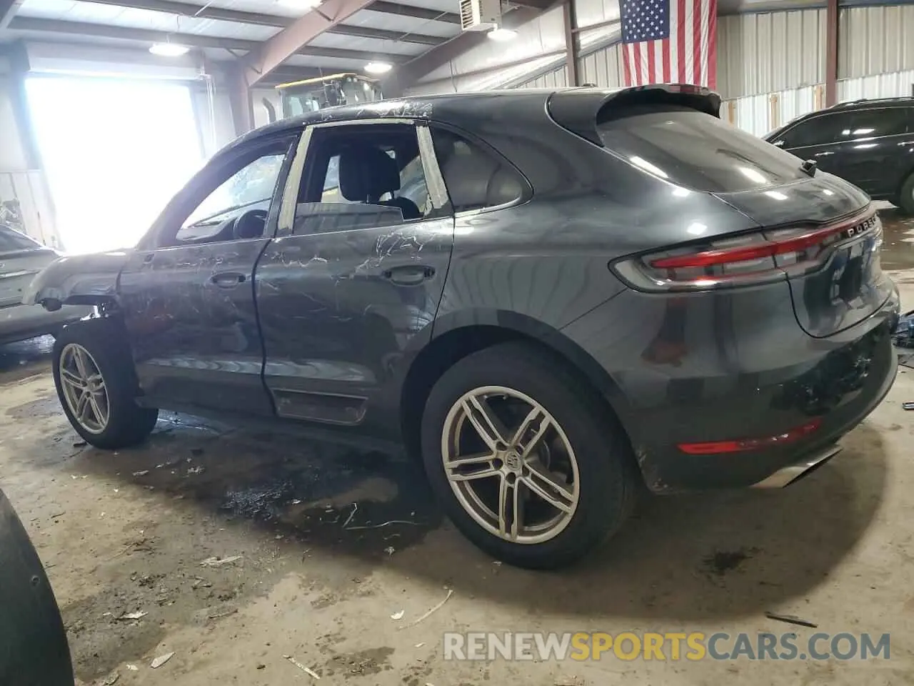 2 Photograph of a damaged car WP1AA2A59LLB00557 PORSCHE MACAN 2020