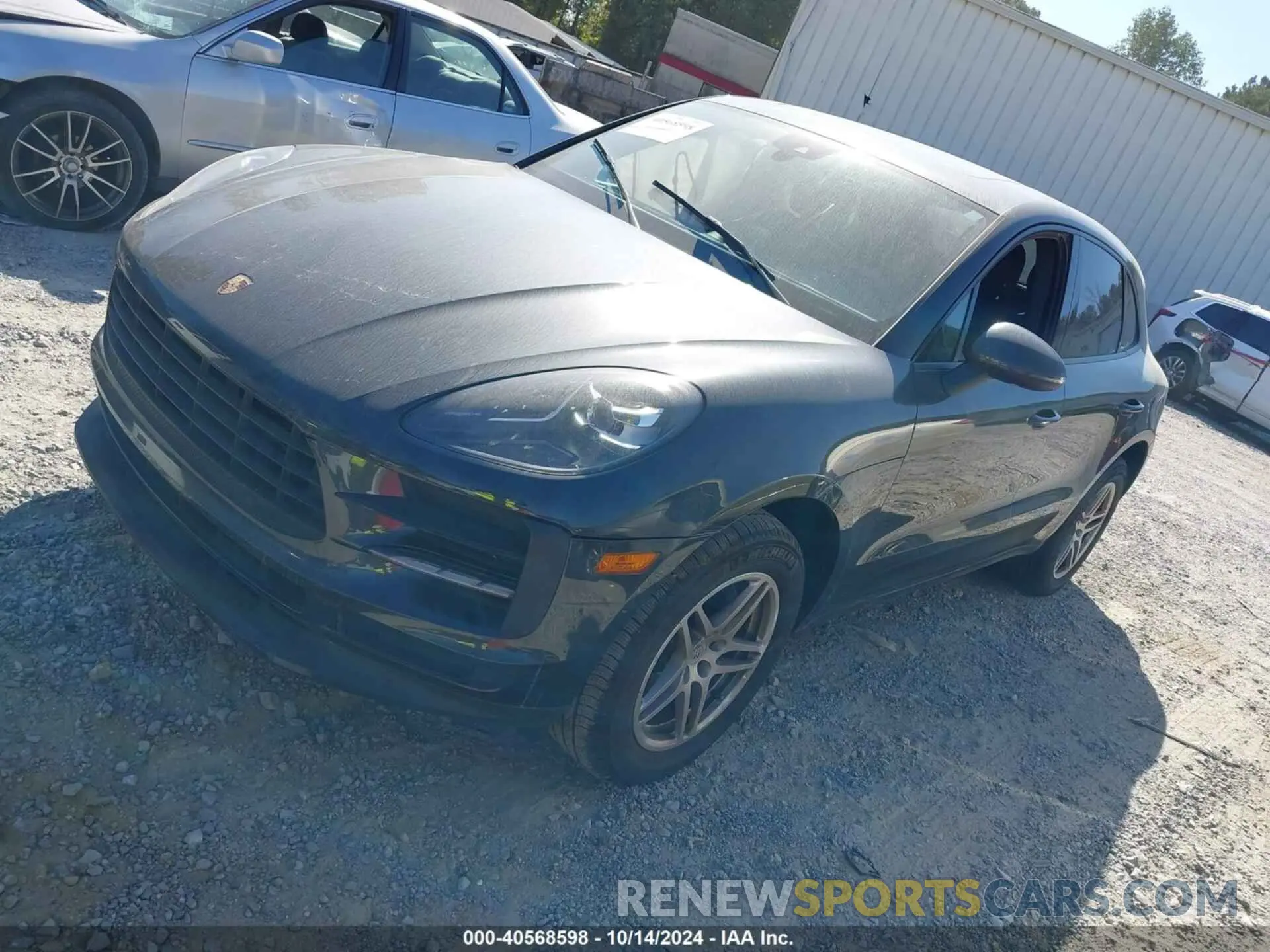 2 Photograph of a damaged car WP1AA2A59LLB00963 PORSCHE MACAN 2020