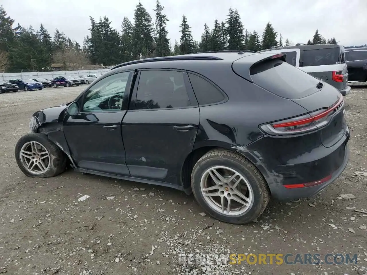 2 Photograph of a damaged car WP1AA2A59LLB06486 PORSCHE MACAN 2020