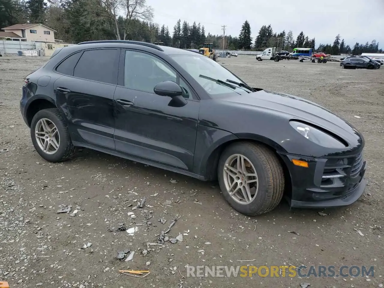 4 Photograph of a damaged car WP1AA2A59LLB06486 PORSCHE MACAN 2020