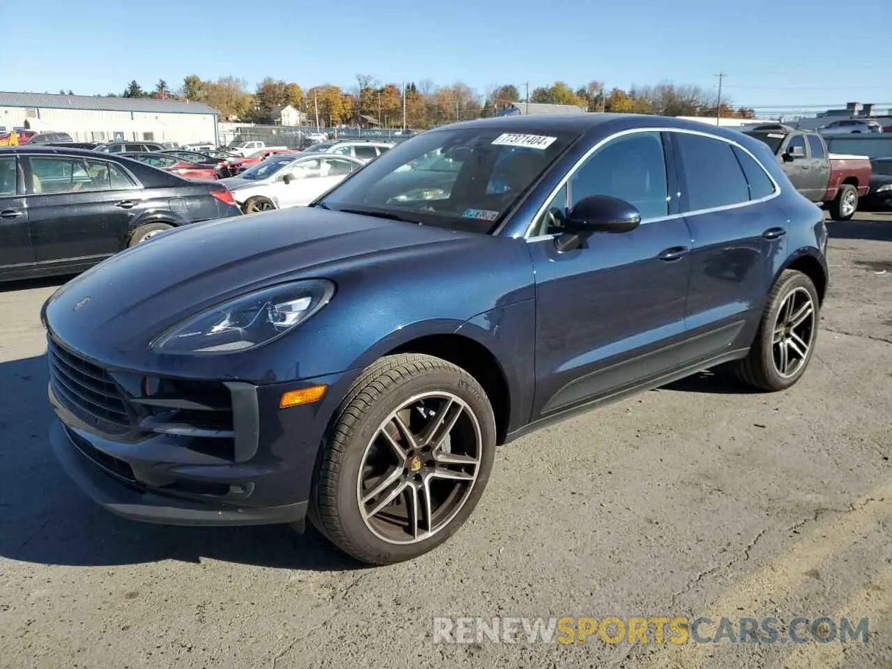 1 Photograph of a damaged car WP1AB2A55LLB34007 PORSCHE MACAN 2020