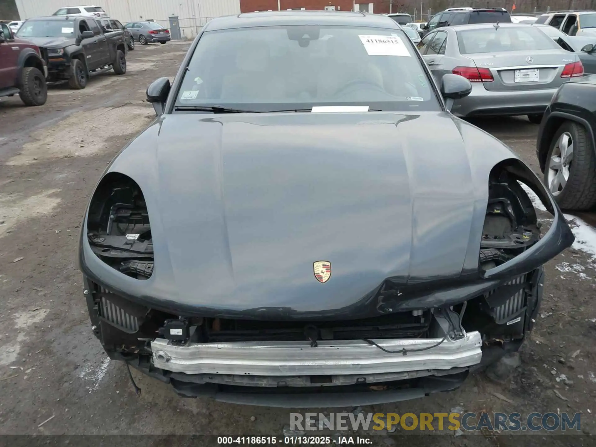 6 Photograph of a damaged car WP1AB2A56LLB31505 PORSCHE MACAN 2020