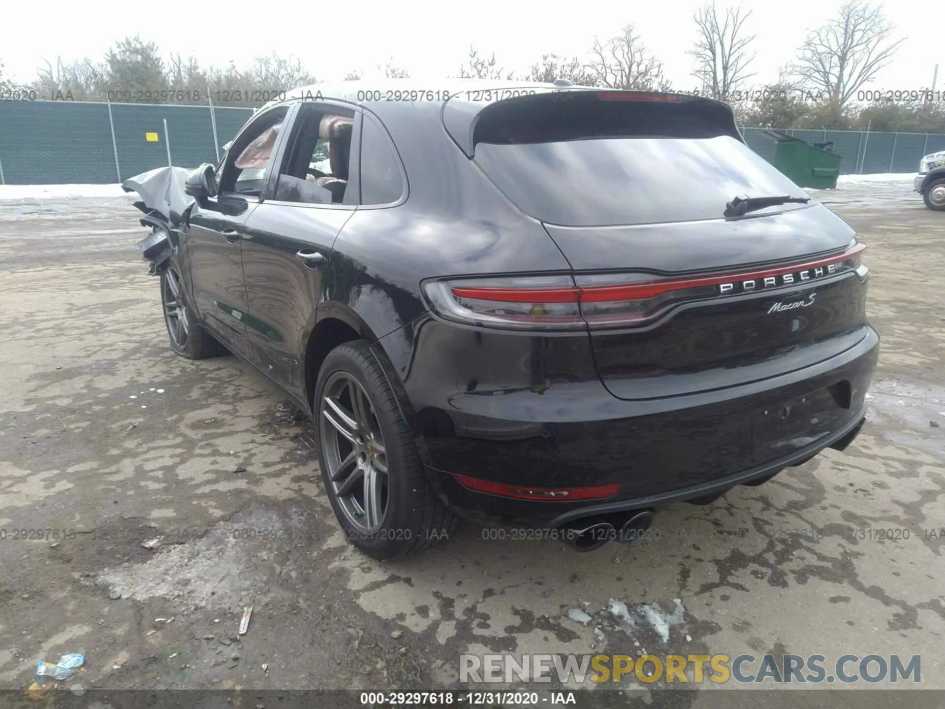 3 Photograph of a damaged car WP1AB2A57LLB31836 PORSCHE MACAN 2020