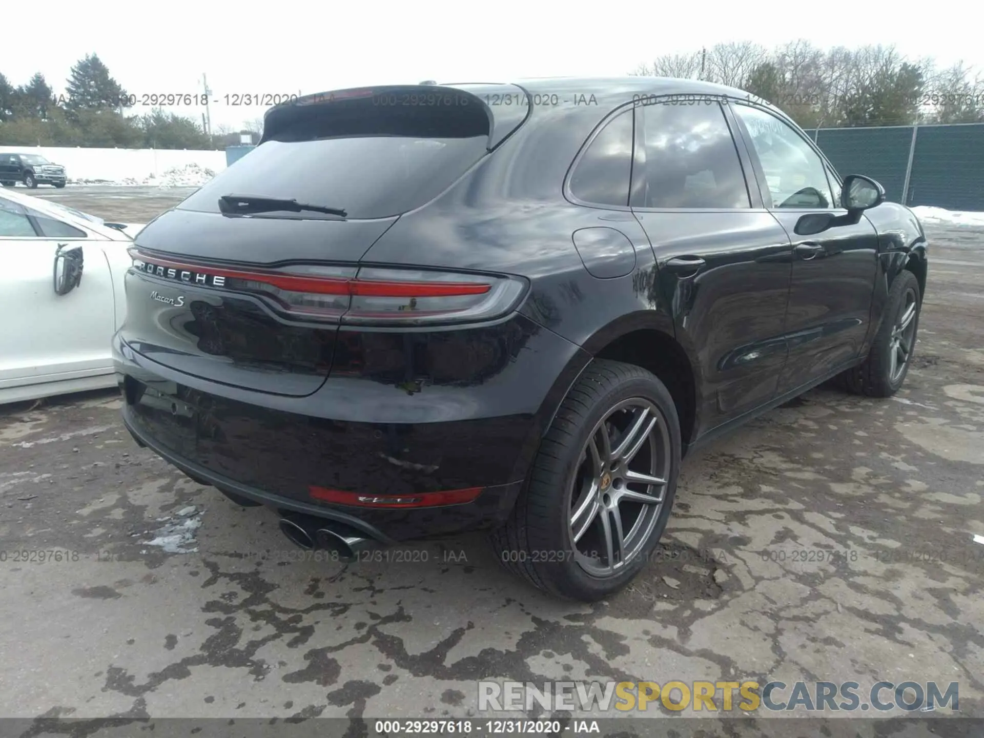 4 Photograph of a damaged car WP1AB2A57LLB31836 PORSCHE MACAN 2020