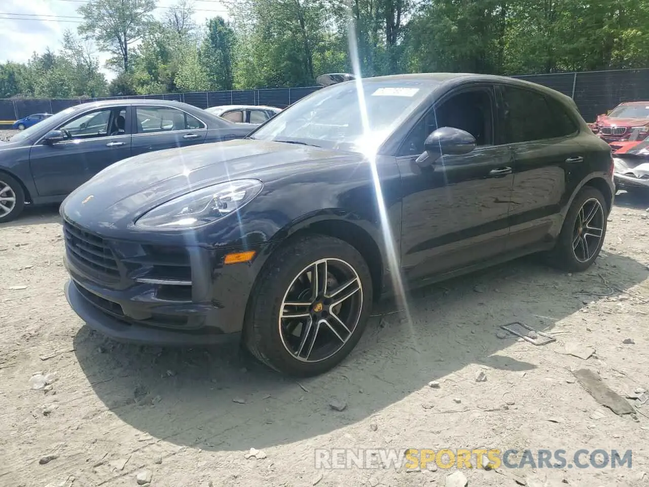 1 Фотография поврежденного автомобиля WP1AB2A59LLB37685 PORSCHE MACAN 2020