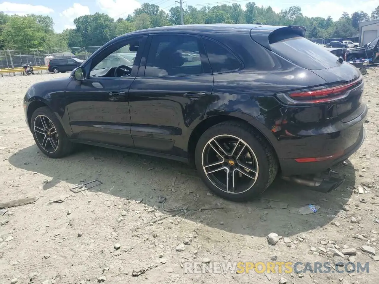2 Фотография поврежденного автомобиля WP1AB2A59LLB37685 PORSCHE MACAN 2020