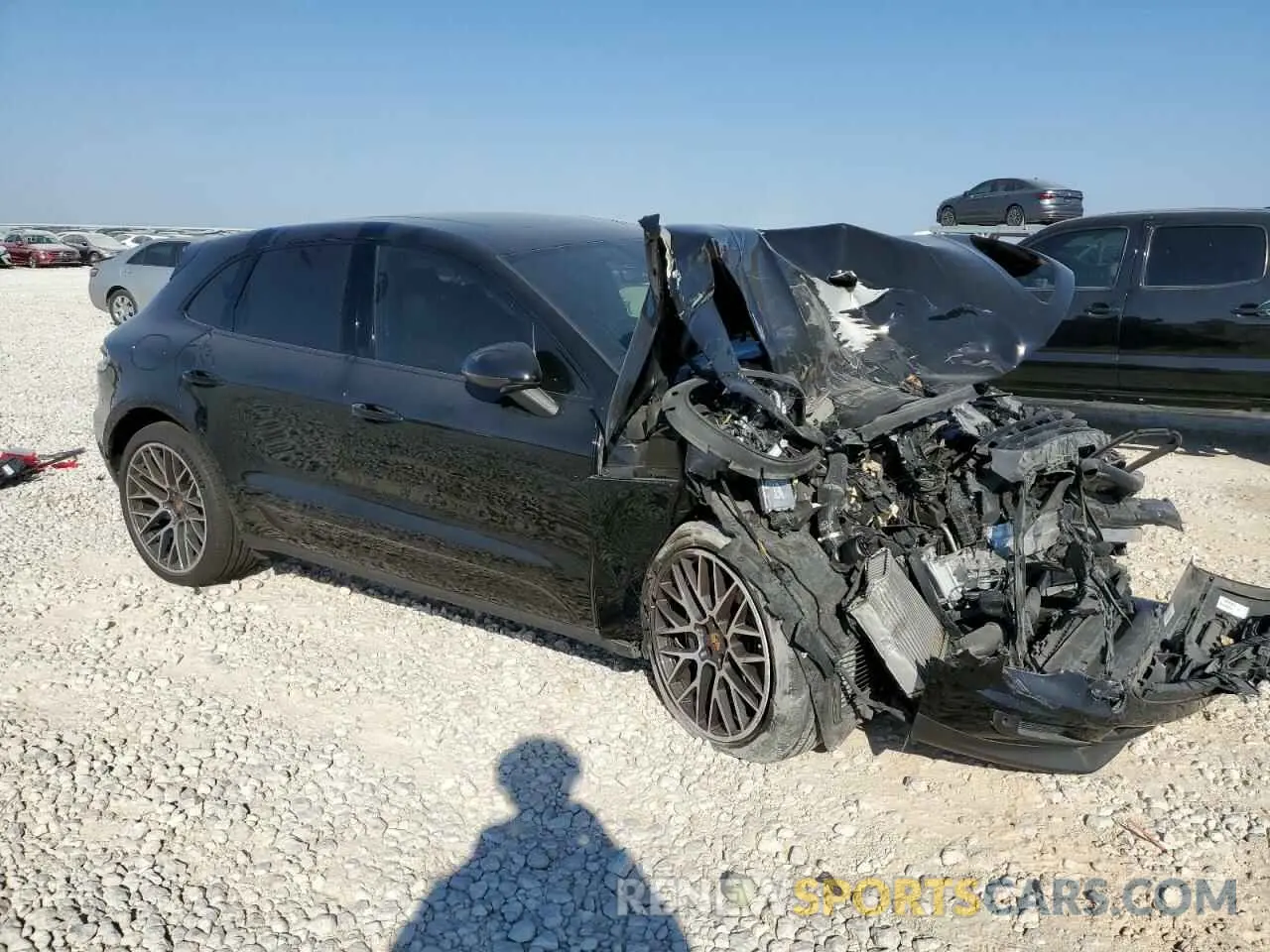 4 Photograph of a damaged car WP1AB2A59LLB37766 PORSCHE MACAN 2020