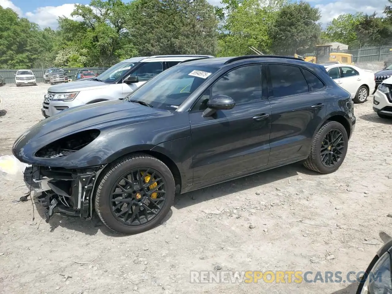 1 Photograph of a damaged car WP1AG2A53LLB55360 PORSCHE MACAN 2020