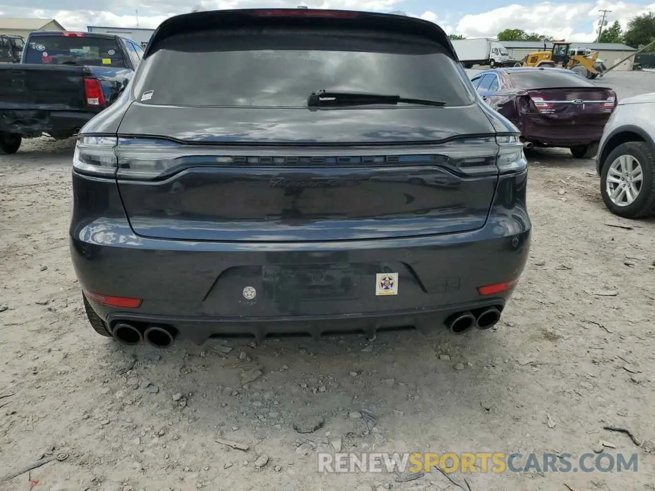 6 Photograph of a damaged car WP1AG2A53LLB55360 PORSCHE MACAN 2020