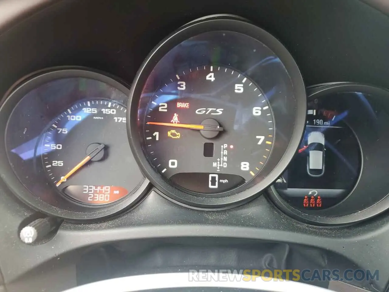 9 Photograph of a damaged car WP1AG2A53LLB55360 PORSCHE MACAN 2020