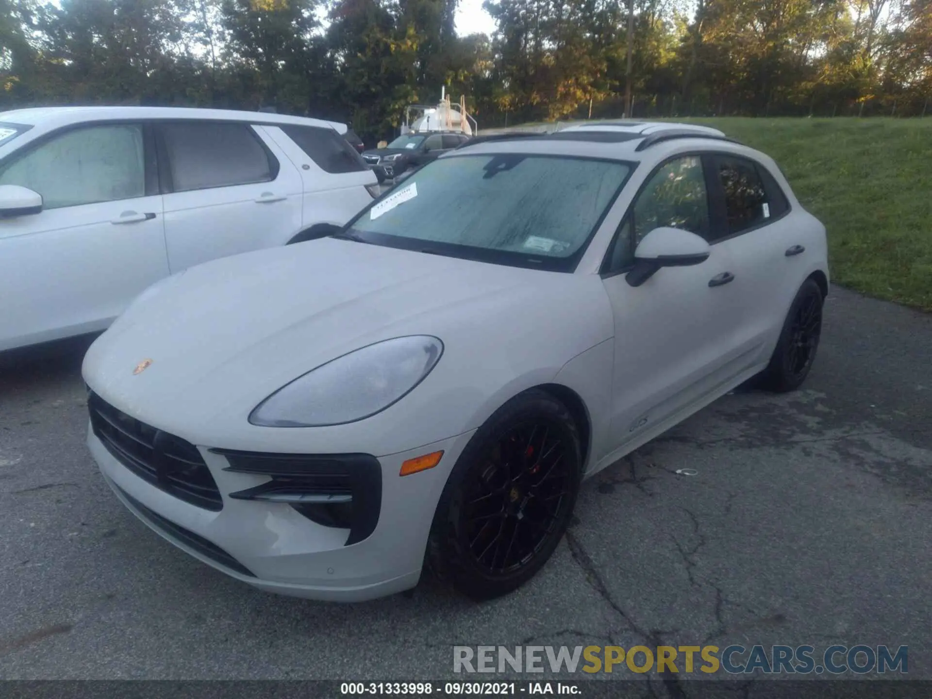 2 Photograph of a damaged car WP1AG2A57LLB55927 PORSCHE MACAN 2020