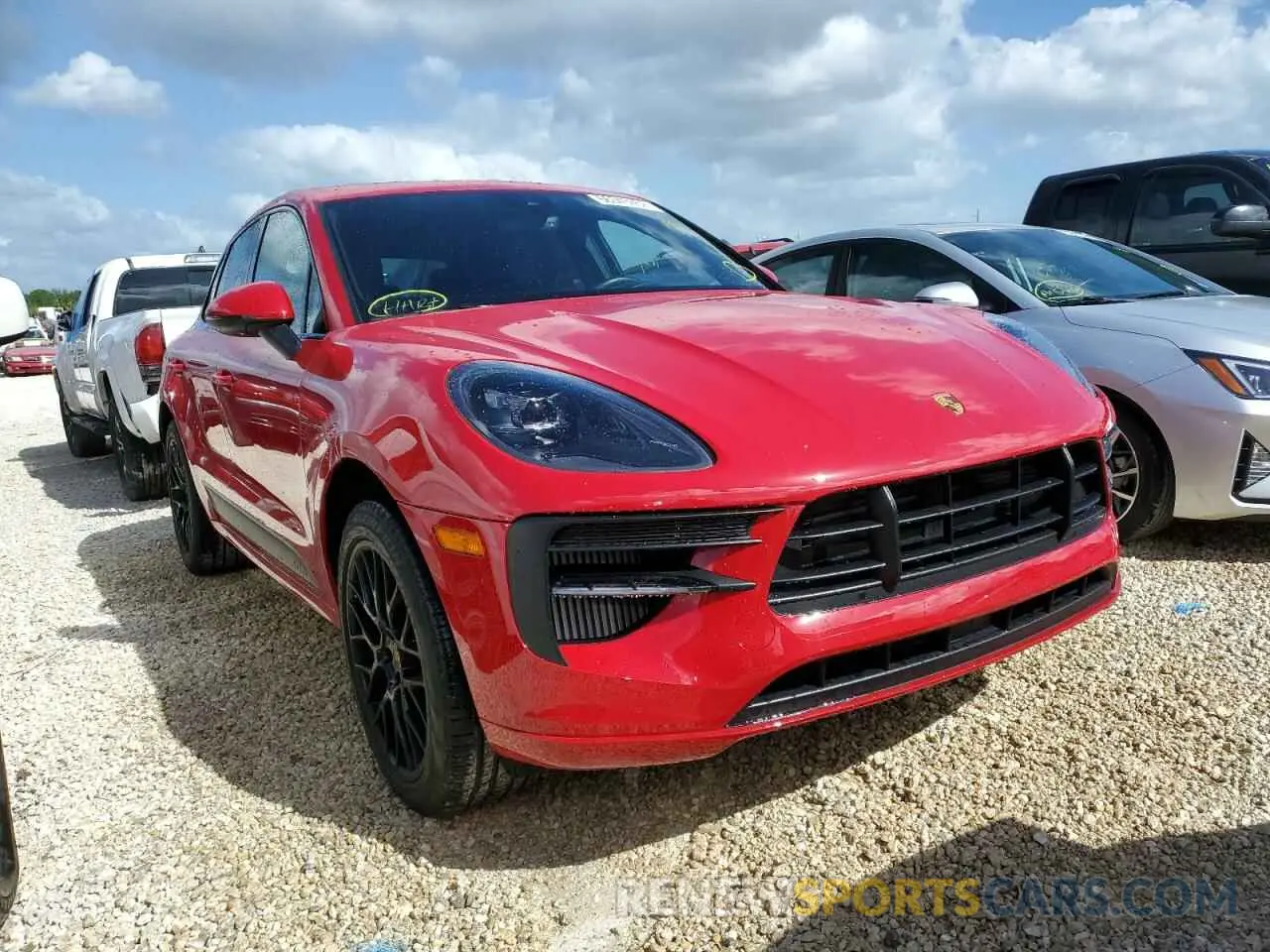 1 Photograph of a damaged car WP1AG2A5XLLB56263 PORSCHE MACAN 2020
