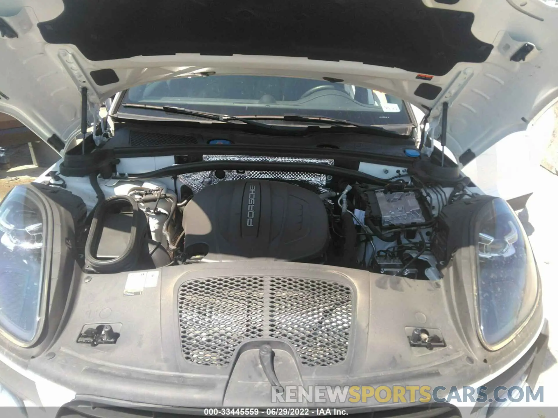10 Photograph of a damaged car WP1AA2A50MLB11481 PORSCHE MACAN 2021