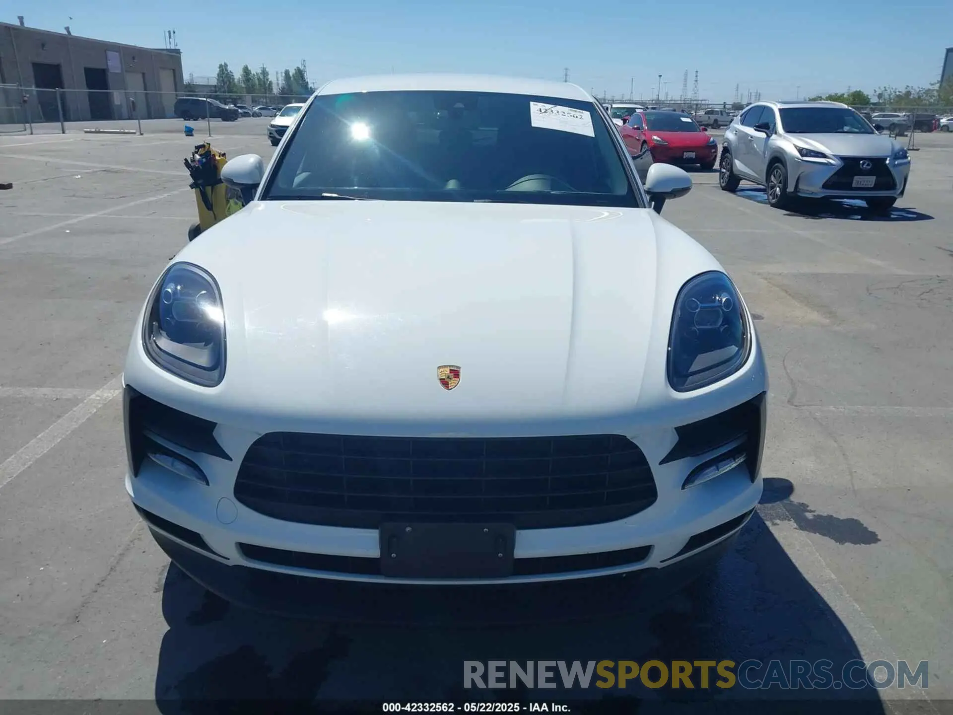 12 Photograph of a damaged car WP1AA2A51MLB00523 PORSCHE MACAN 2021
