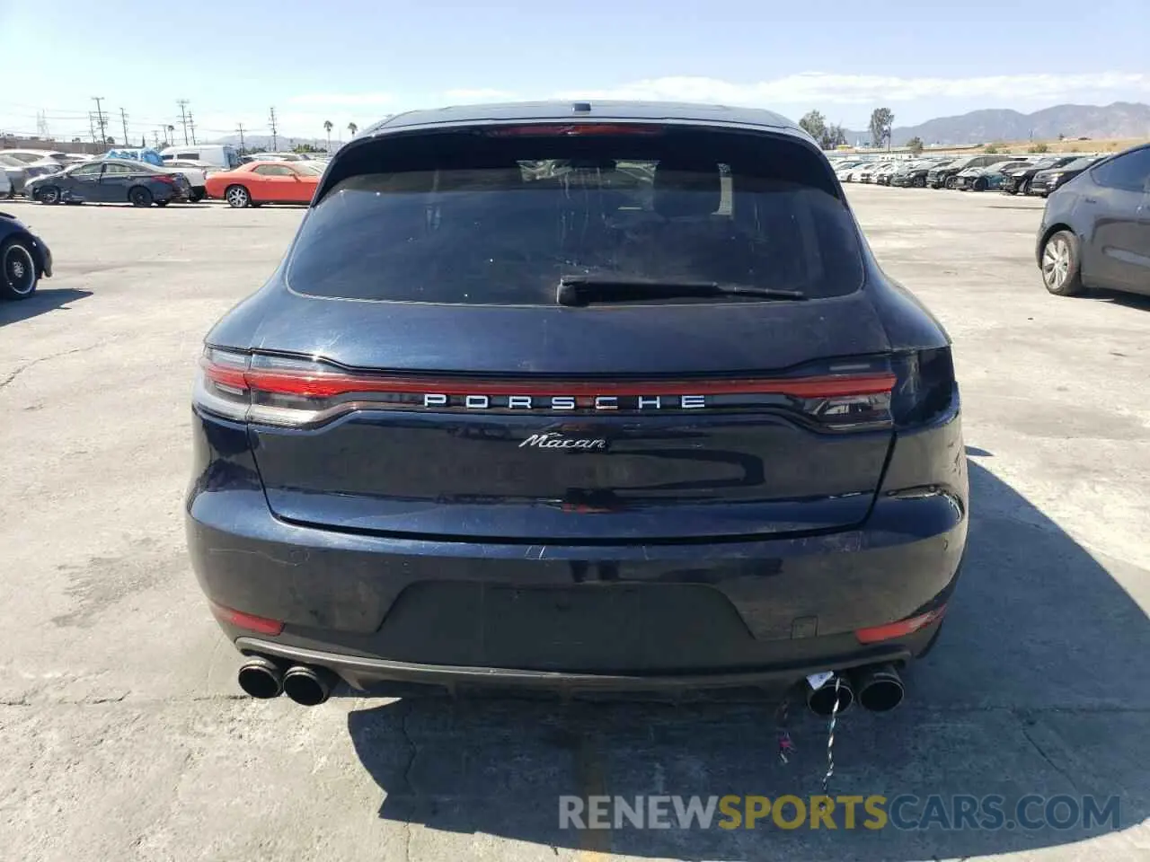 6 Photograph of a damaged car WP1AA2A51MLB01025 PORSCHE MACAN 2021