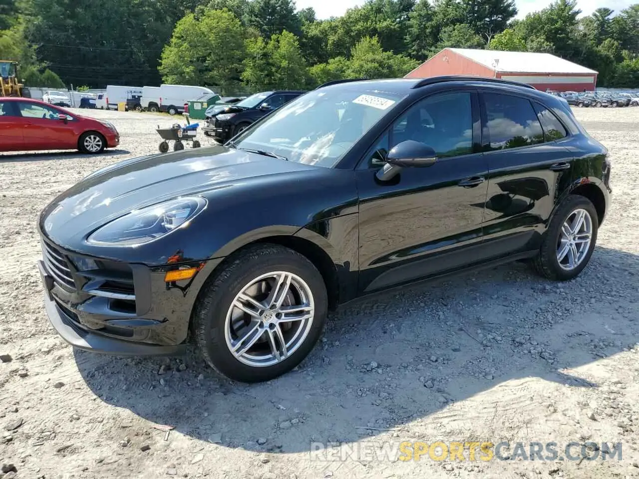 1 Фотография поврежденного автомобиля WP1AA2A51MLB09948 PORSCHE MACAN 2021
