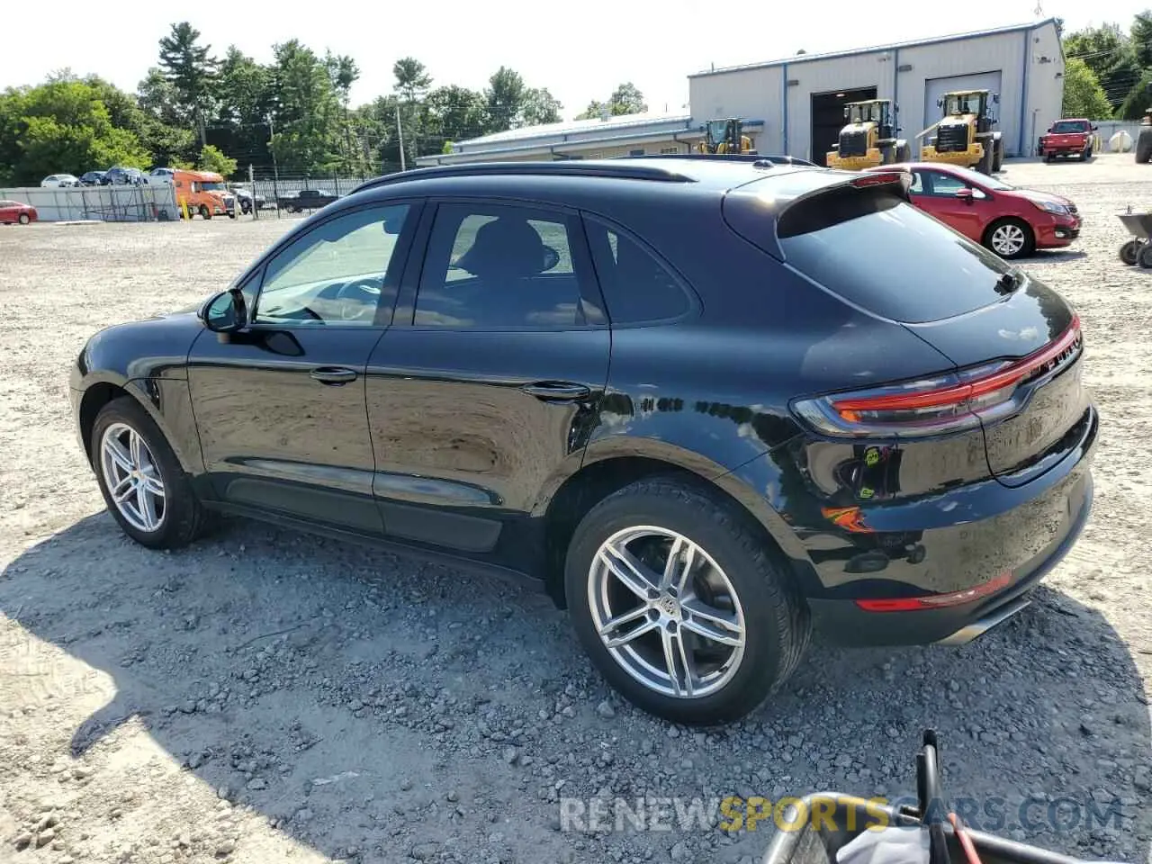 2 Фотография поврежденного автомобиля WP1AA2A51MLB09948 PORSCHE MACAN 2021