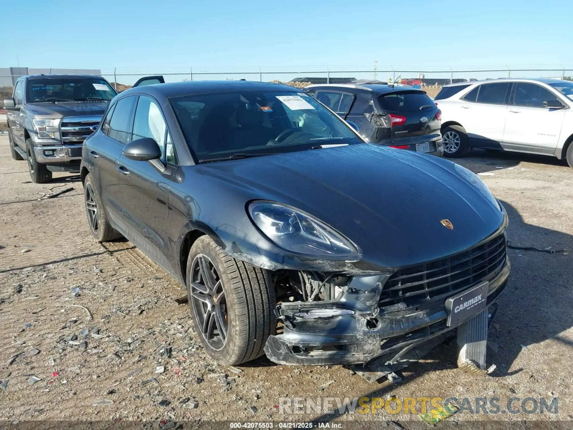 1 Фотография поврежденного автомобиля WP1AA2A52MLB09795 PORSCHE MACAN 2021