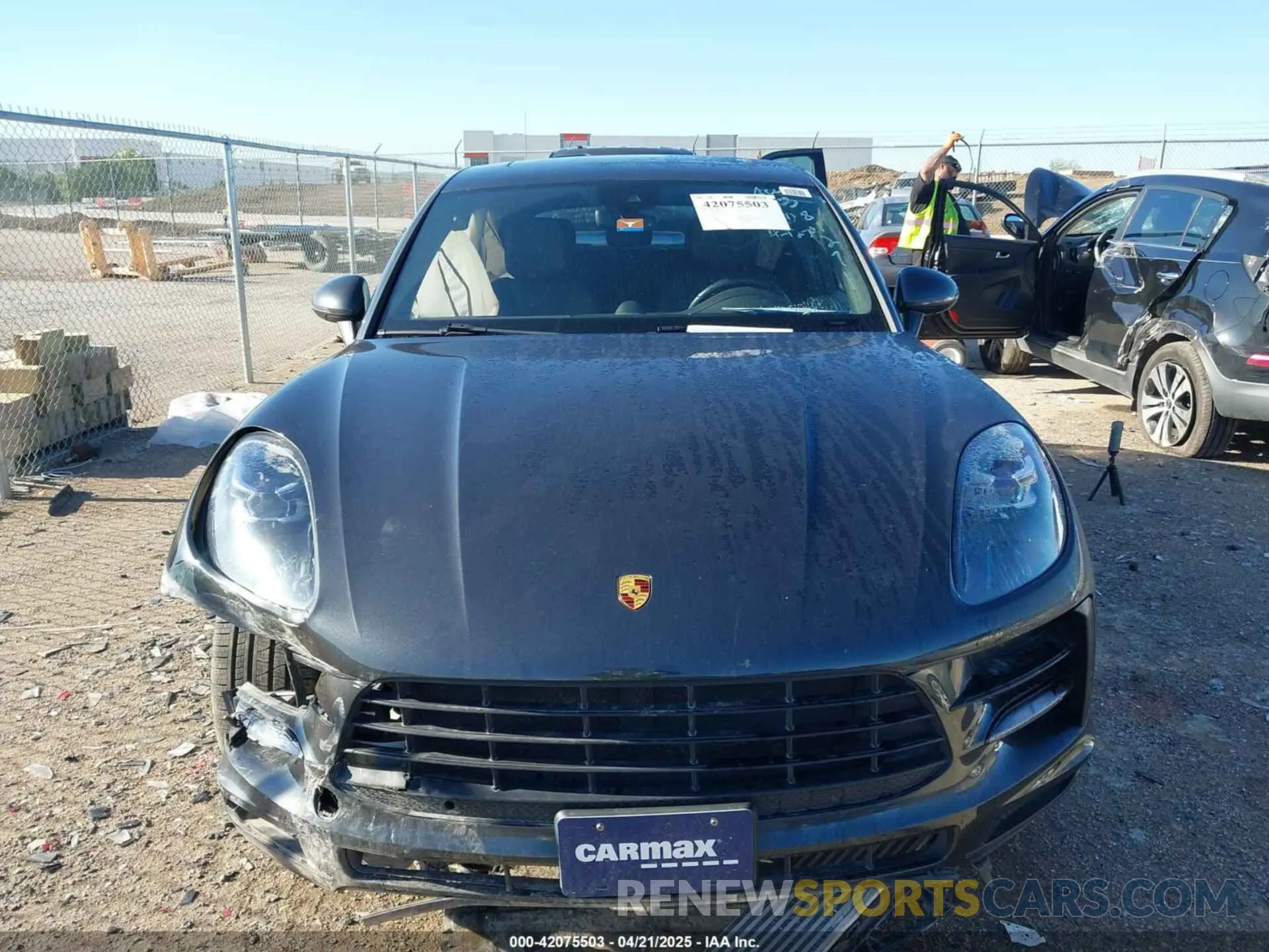 12 Фотография поврежденного автомобиля WP1AA2A52MLB09795 PORSCHE MACAN 2021