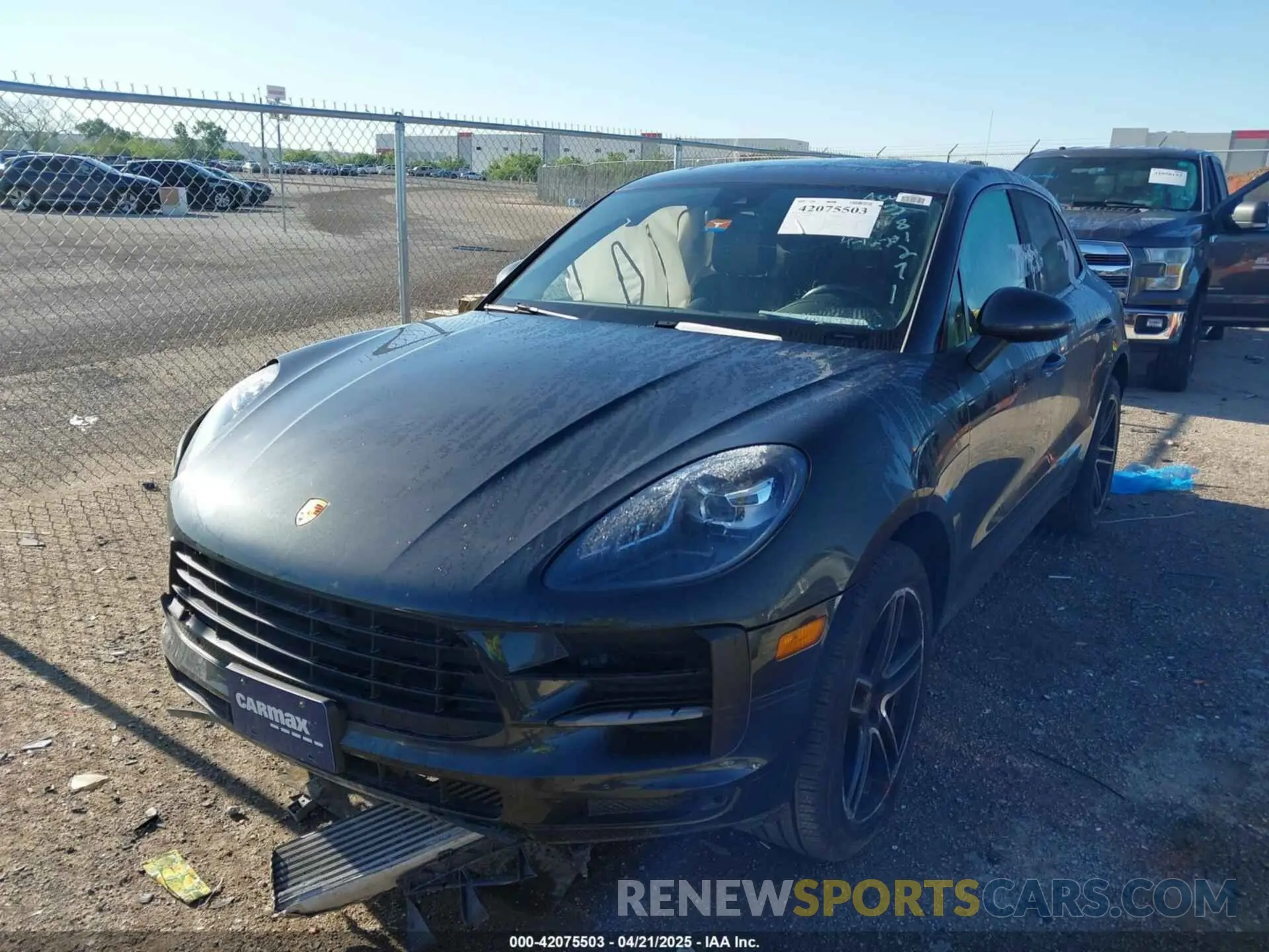 2 Фотография поврежденного автомобиля WP1AA2A52MLB09795 PORSCHE MACAN 2021