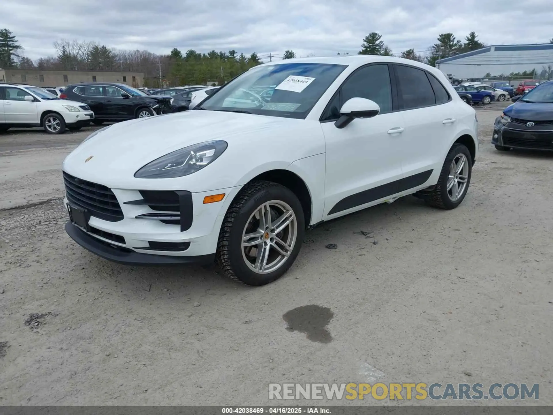 2 Фотография поврежденного автомобиля WP1AA2A53MLB00846 PORSCHE MACAN 2021