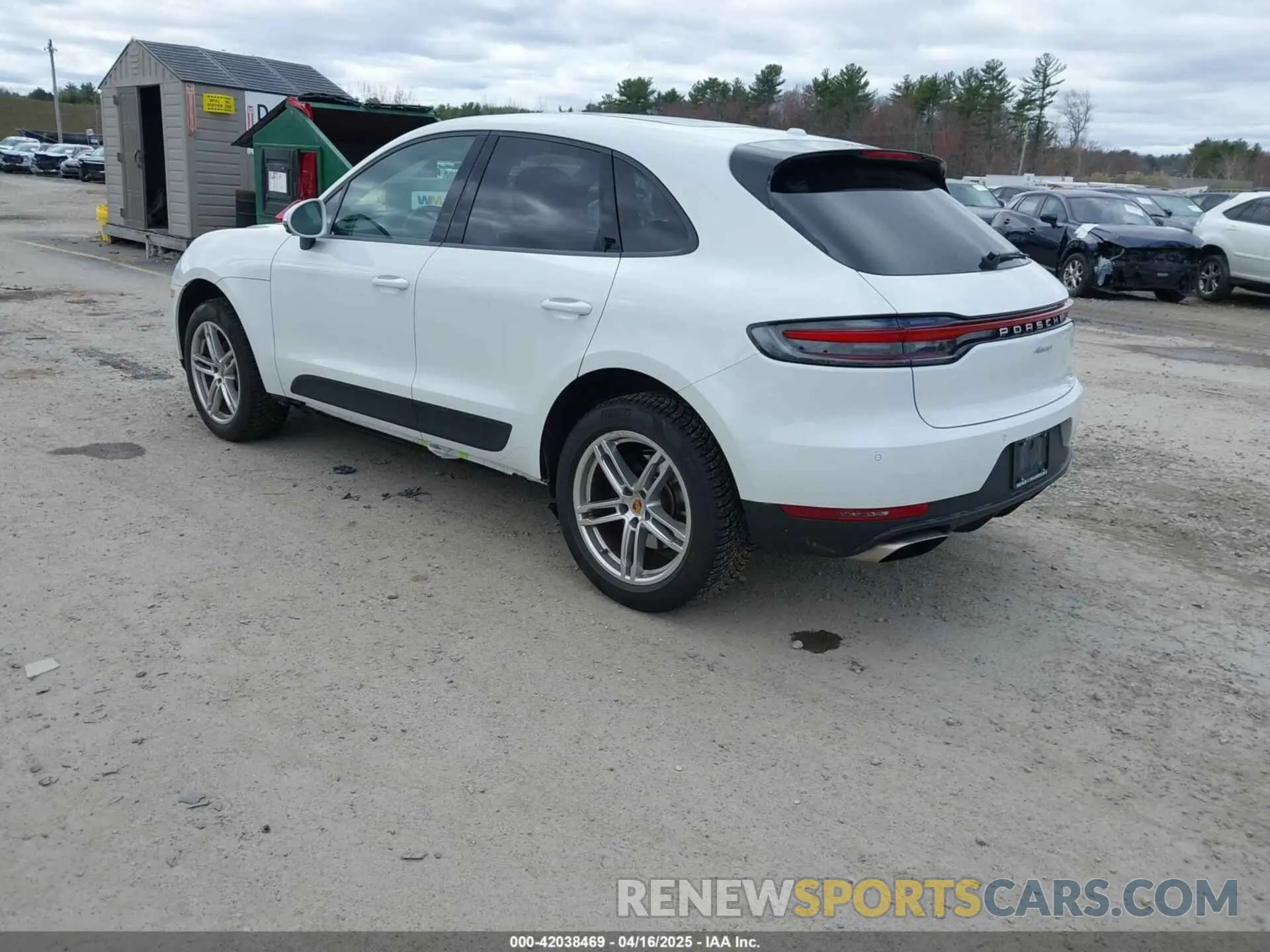 3 Фотография поврежденного автомобиля WP1AA2A53MLB00846 PORSCHE MACAN 2021