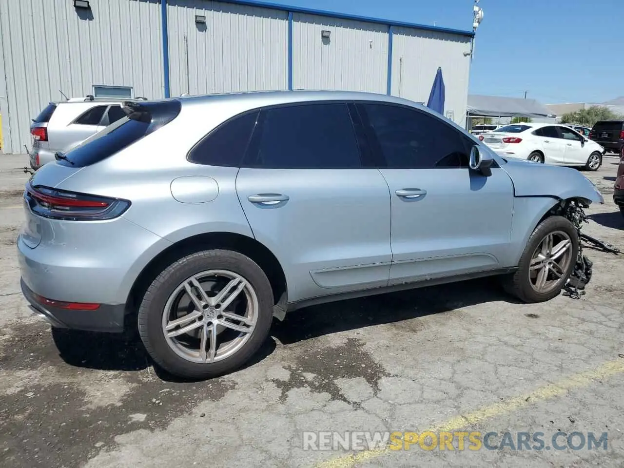 3 Photograph of a damaged car WP1AA2A53MLB08817 PORSCHE MACAN 2021