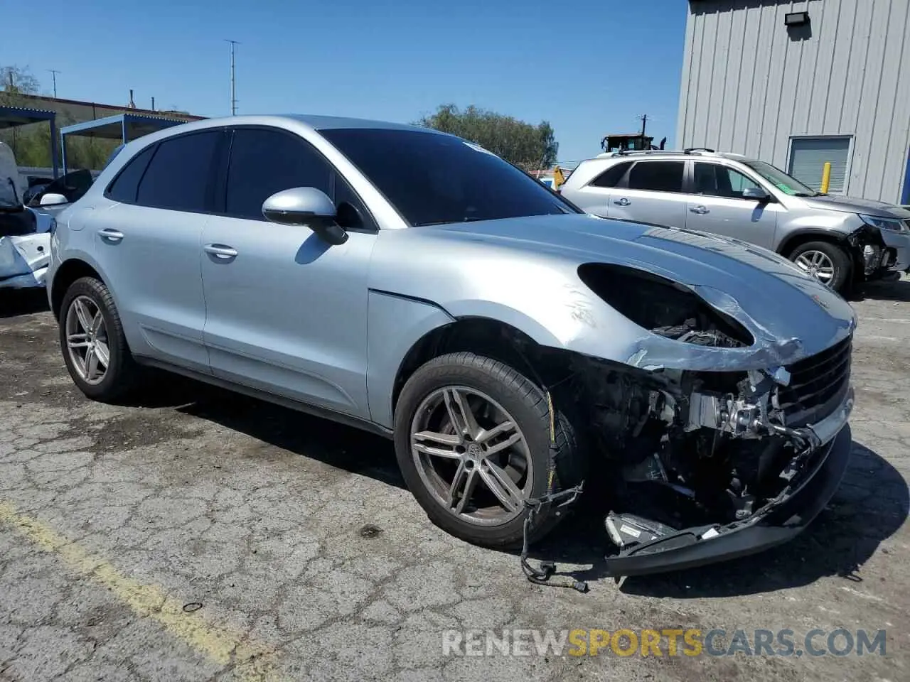 4 Photograph of a damaged car WP1AA2A53MLB08817 PORSCHE MACAN 2021