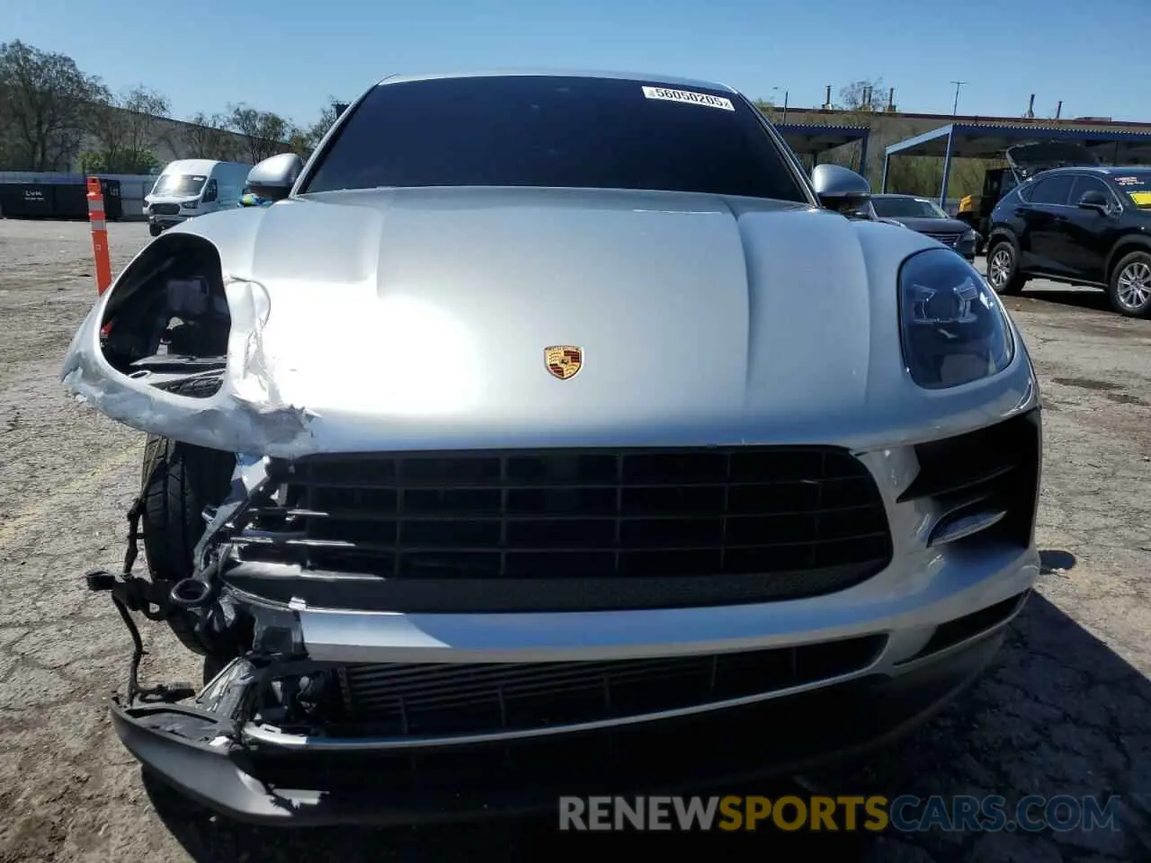 5 Photograph of a damaged car WP1AA2A53MLB08817 PORSCHE MACAN 2021
