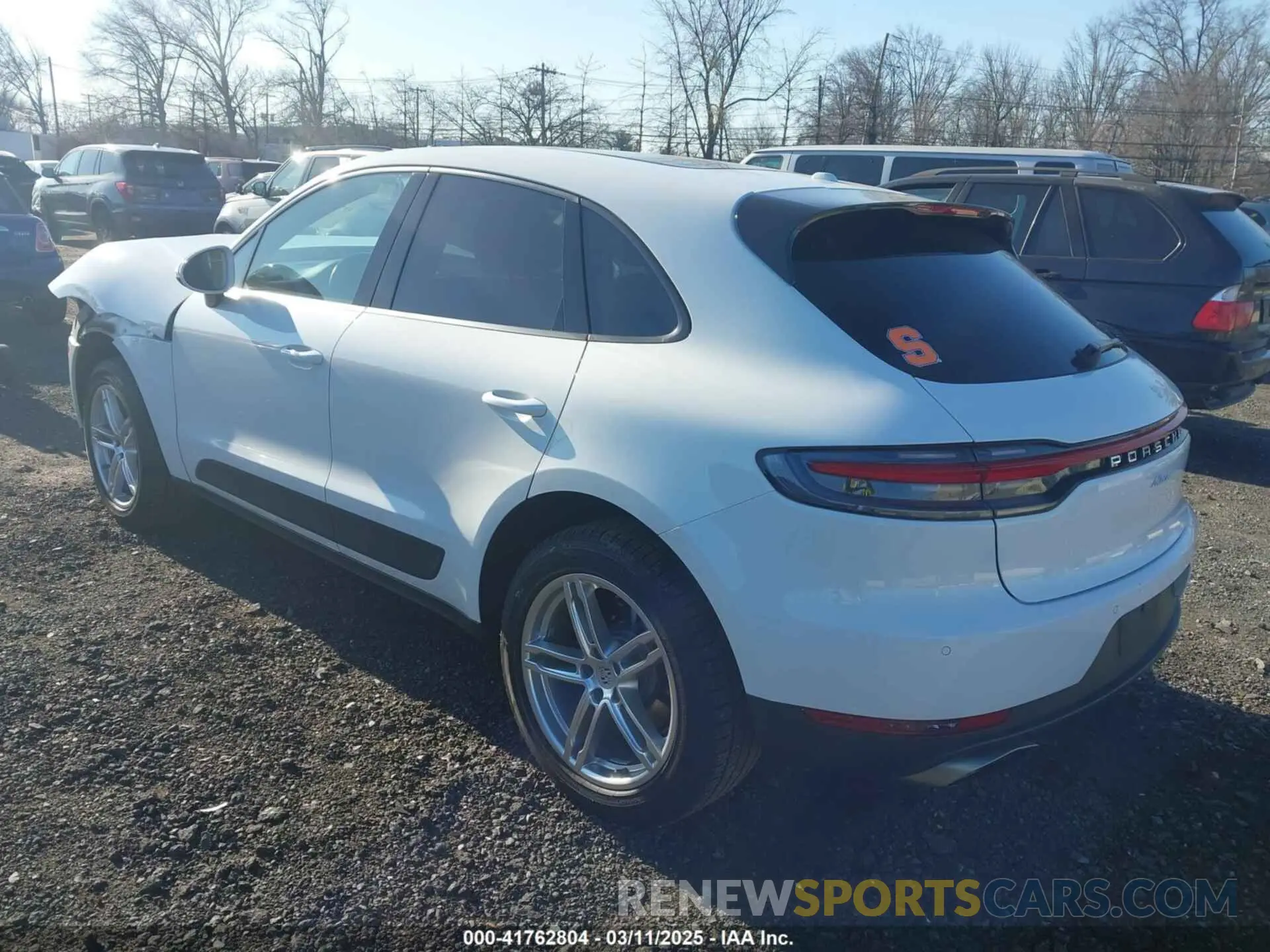 3 Фотография поврежденного автомобиля WP1AA2A53MLB09451 PORSCHE MACAN 2021
