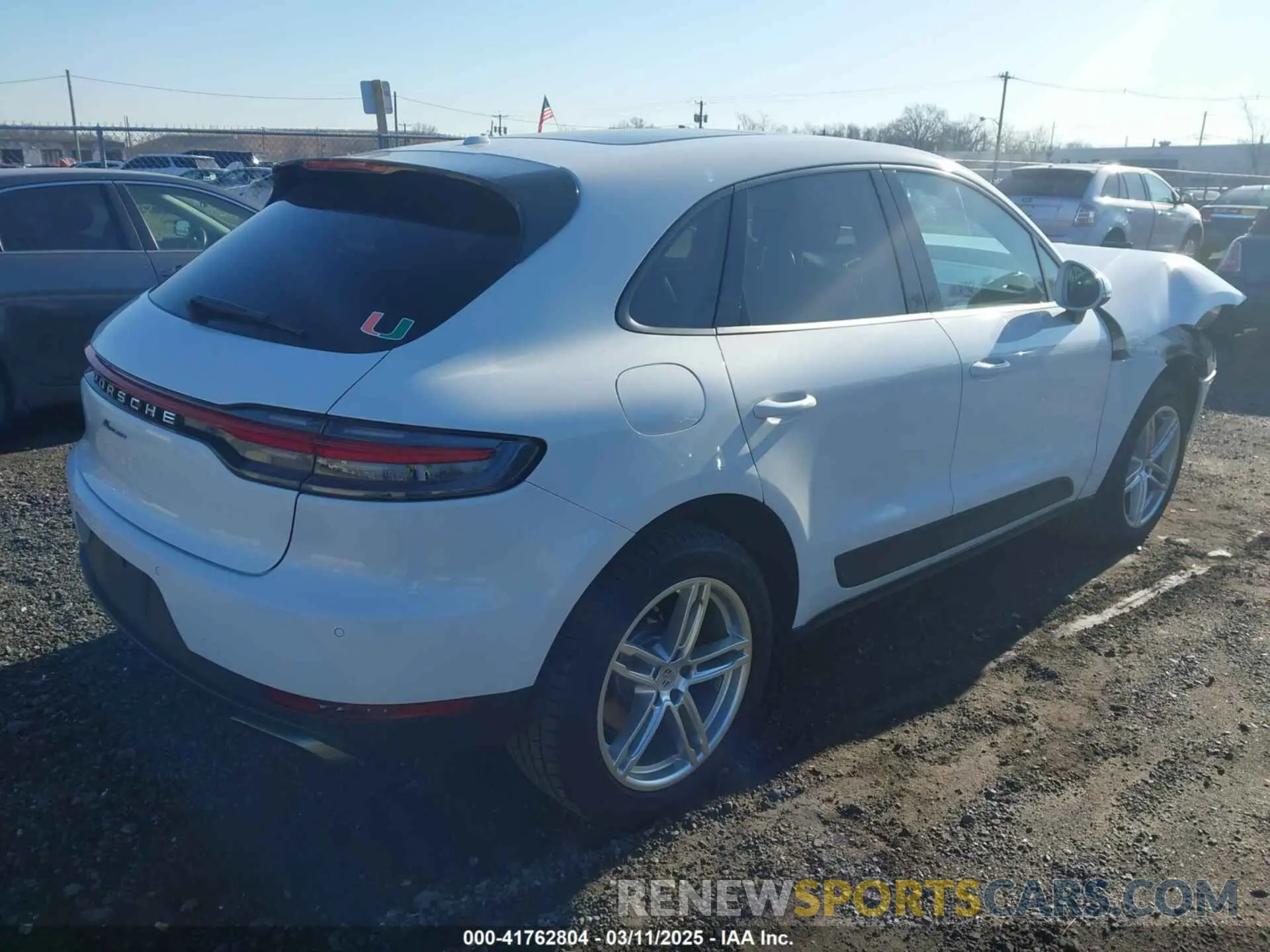 4 Фотография поврежденного автомобиля WP1AA2A53MLB09451 PORSCHE MACAN 2021