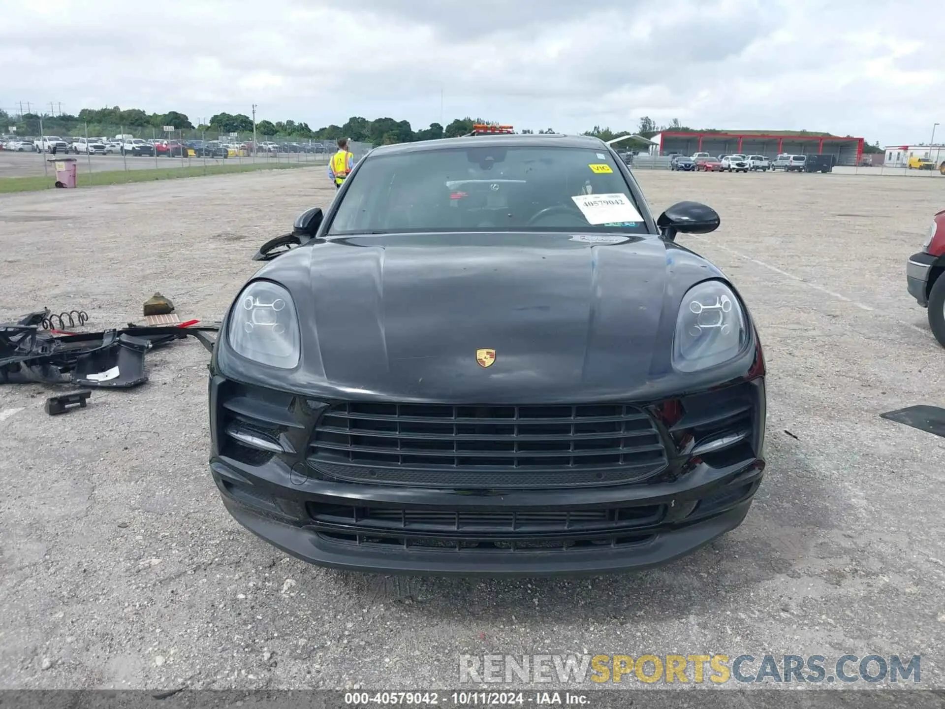 12 Photograph of a damaged car WP1AA2A54MLB02587 PORSCHE MACAN 2021