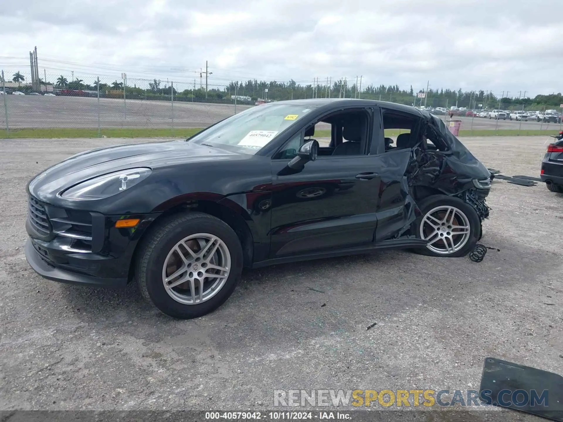 2 Photograph of a damaged car WP1AA2A54MLB02587 PORSCHE MACAN 2021