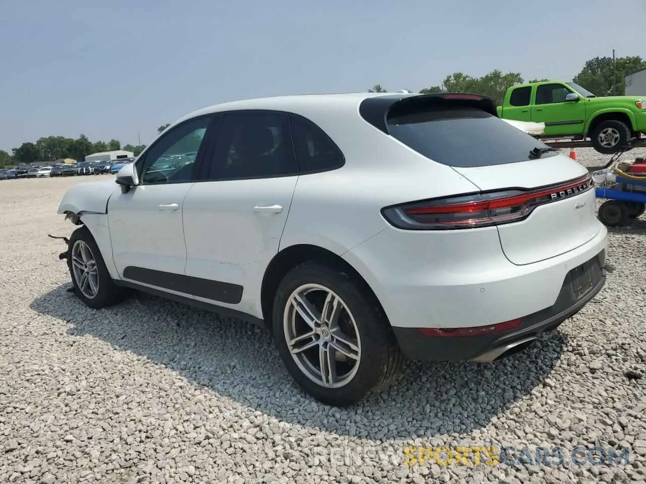 2 Photograph of a damaged car WP1AA2A55MLB02694 PORSCHE MACAN 2021