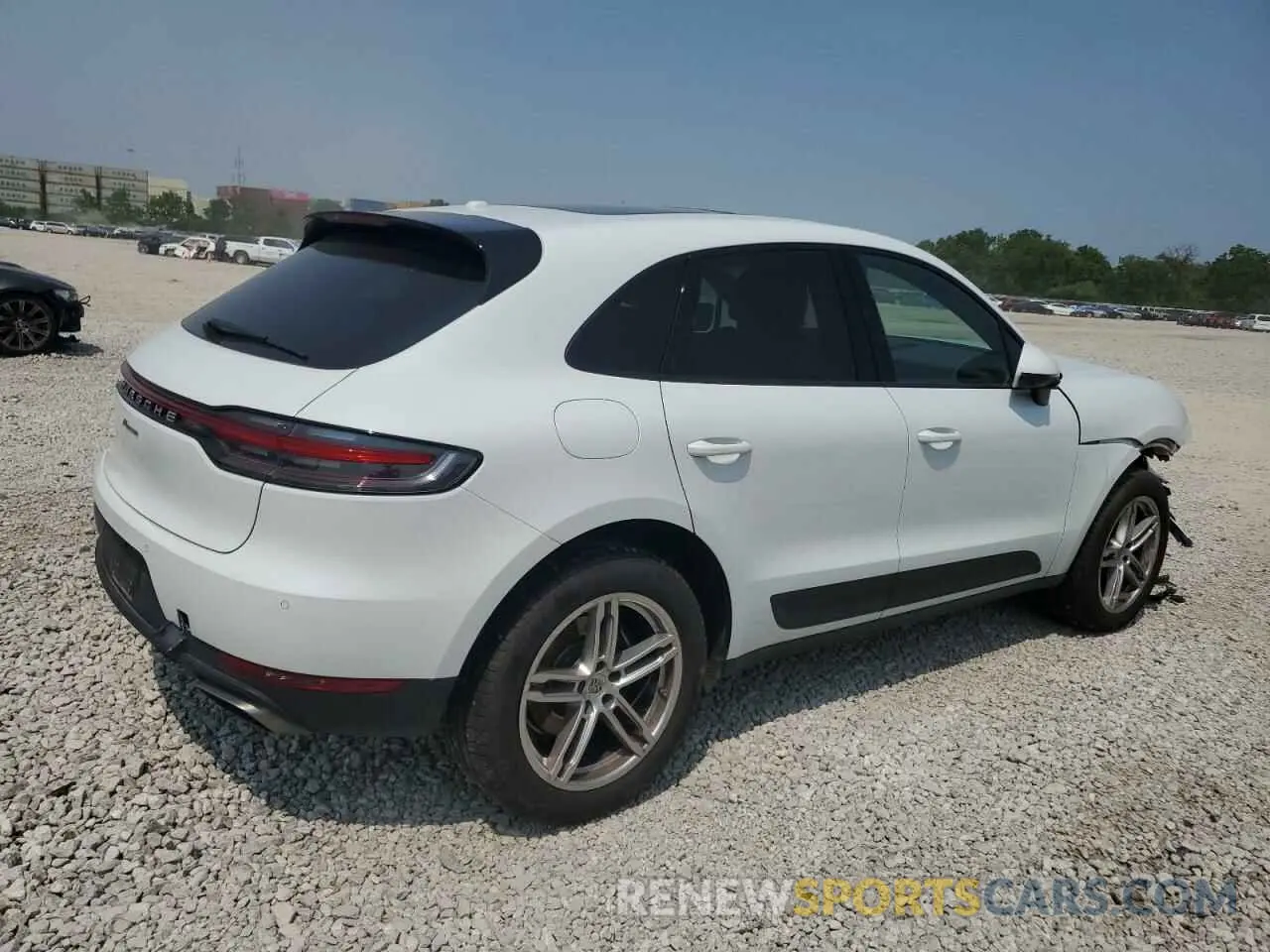 3 Photograph of a damaged car WP1AA2A55MLB02694 PORSCHE MACAN 2021