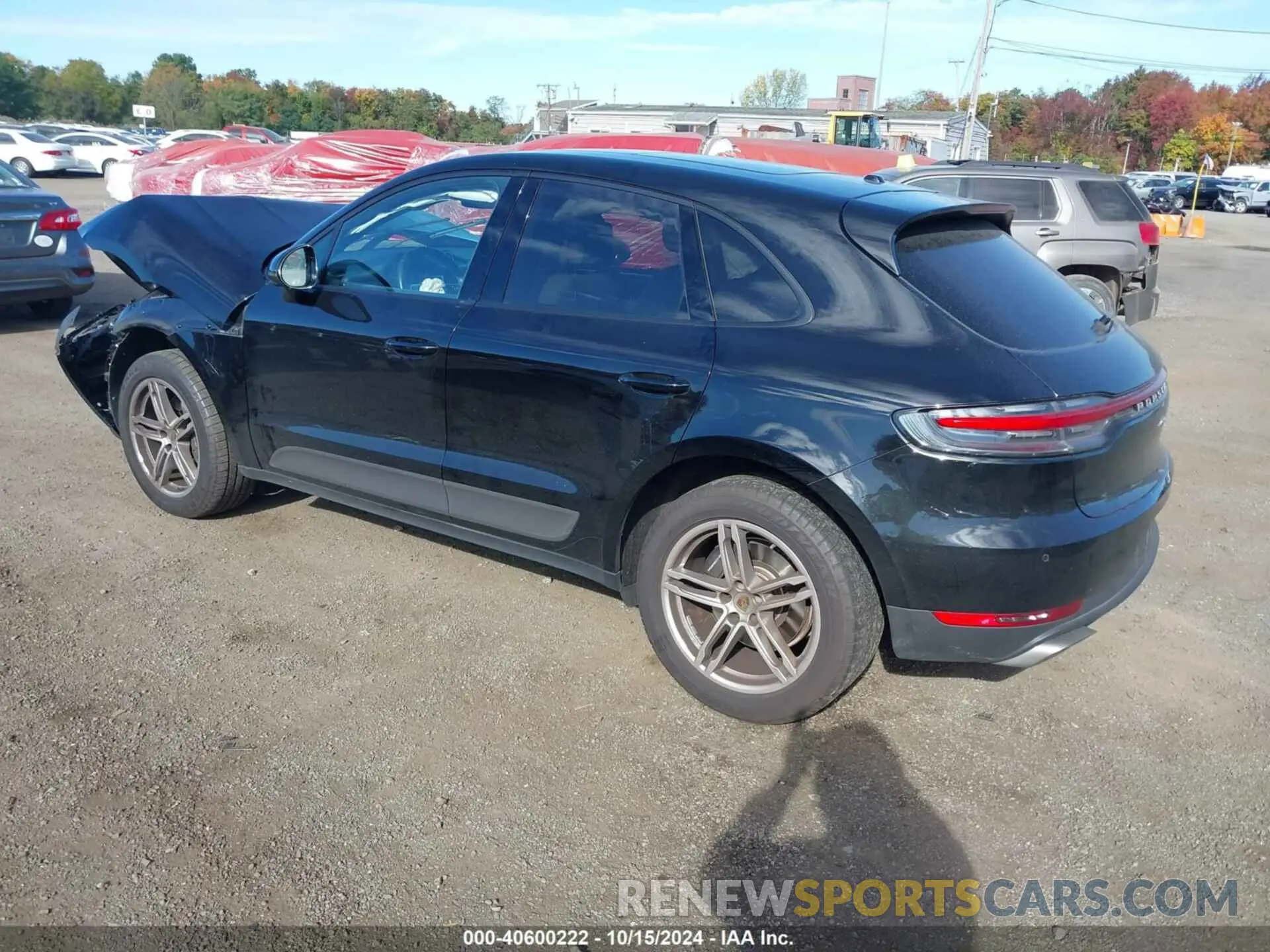 3 Фотография поврежденного автомобиля WP1AA2A55MLB04364 PORSCHE MACAN 2021