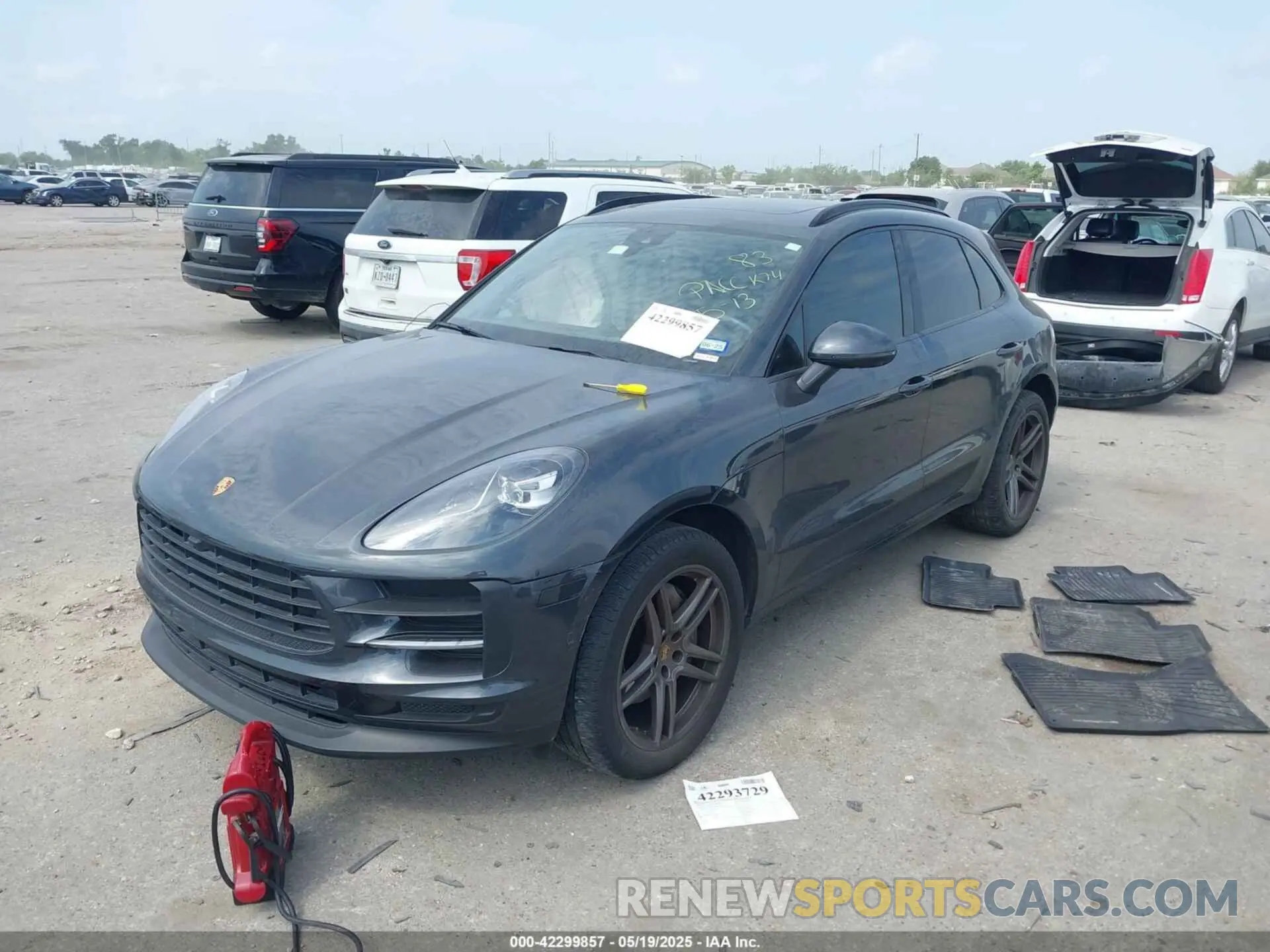 2 Photograph of a damaged car WP1AA2A55MLB07555 PORSCHE MACAN 2021
