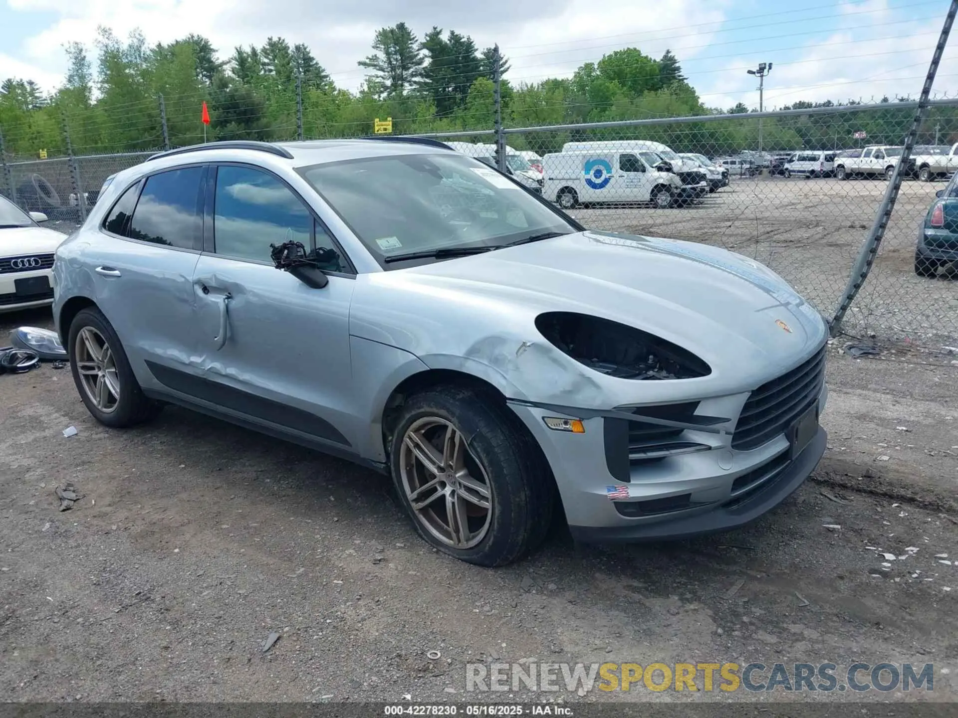 1 Фотография поврежденного автомобиля WP1AA2A55MLB14277 PORSCHE MACAN 2021