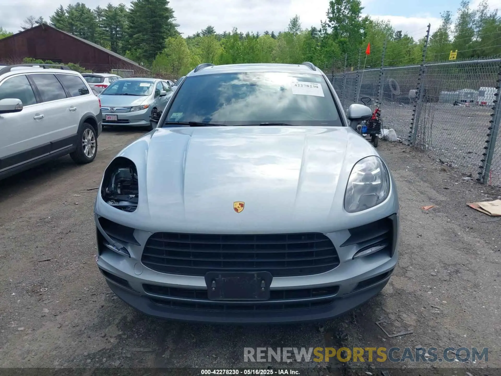 13 Фотография поврежденного автомобиля WP1AA2A55MLB14277 PORSCHE MACAN 2021