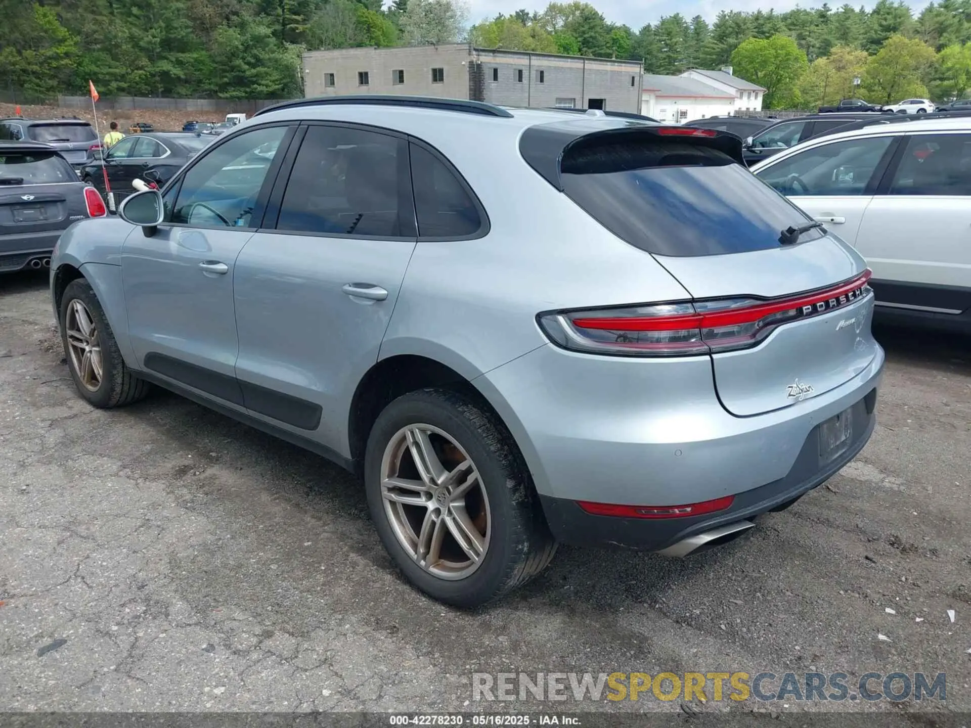 3 Фотография поврежденного автомобиля WP1AA2A55MLB14277 PORSCHE MACAN 2021