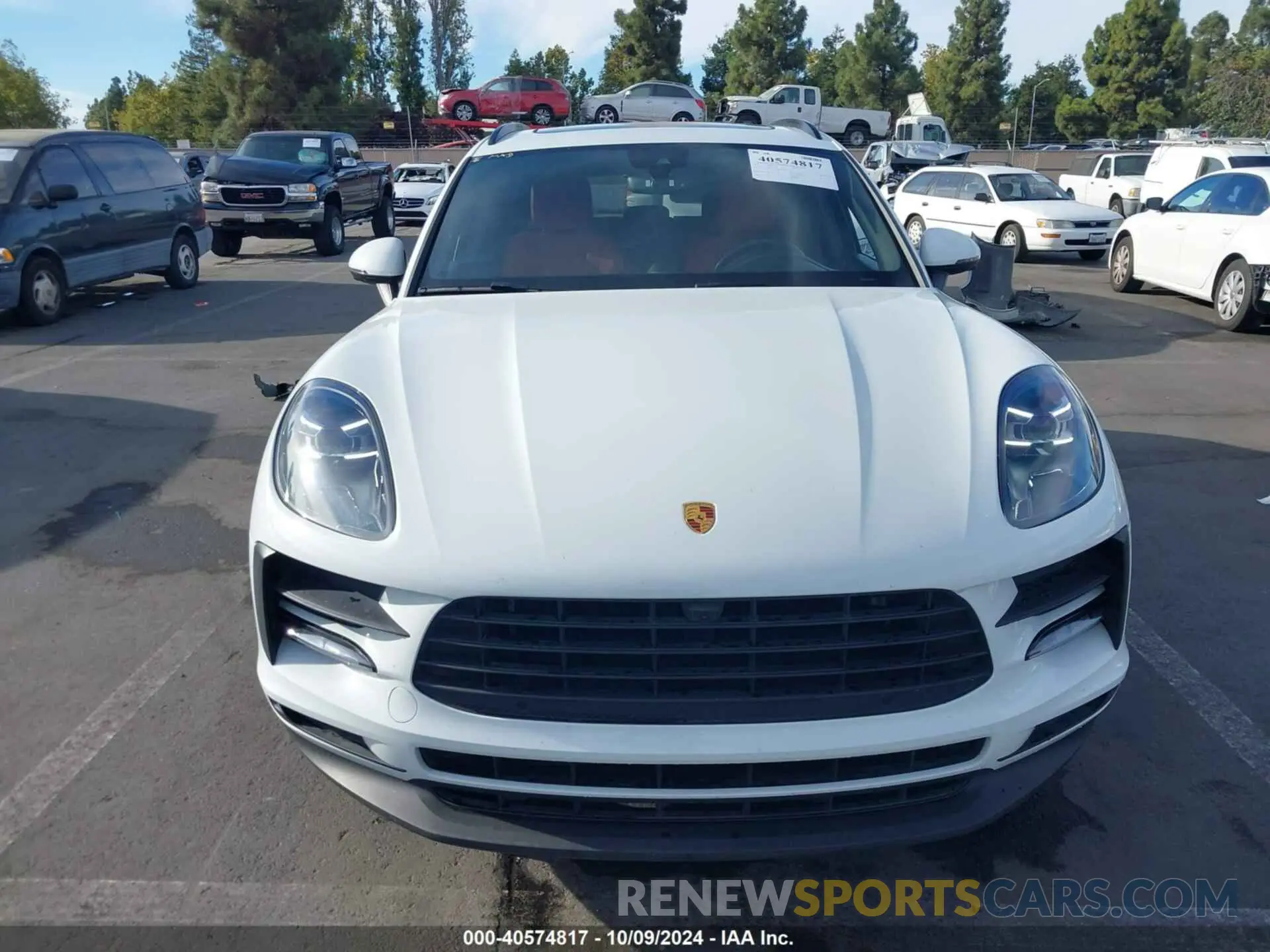 13 Photograph of a damaged car WP1AA2A55MLB16420 PORSCHE MACAN 2021